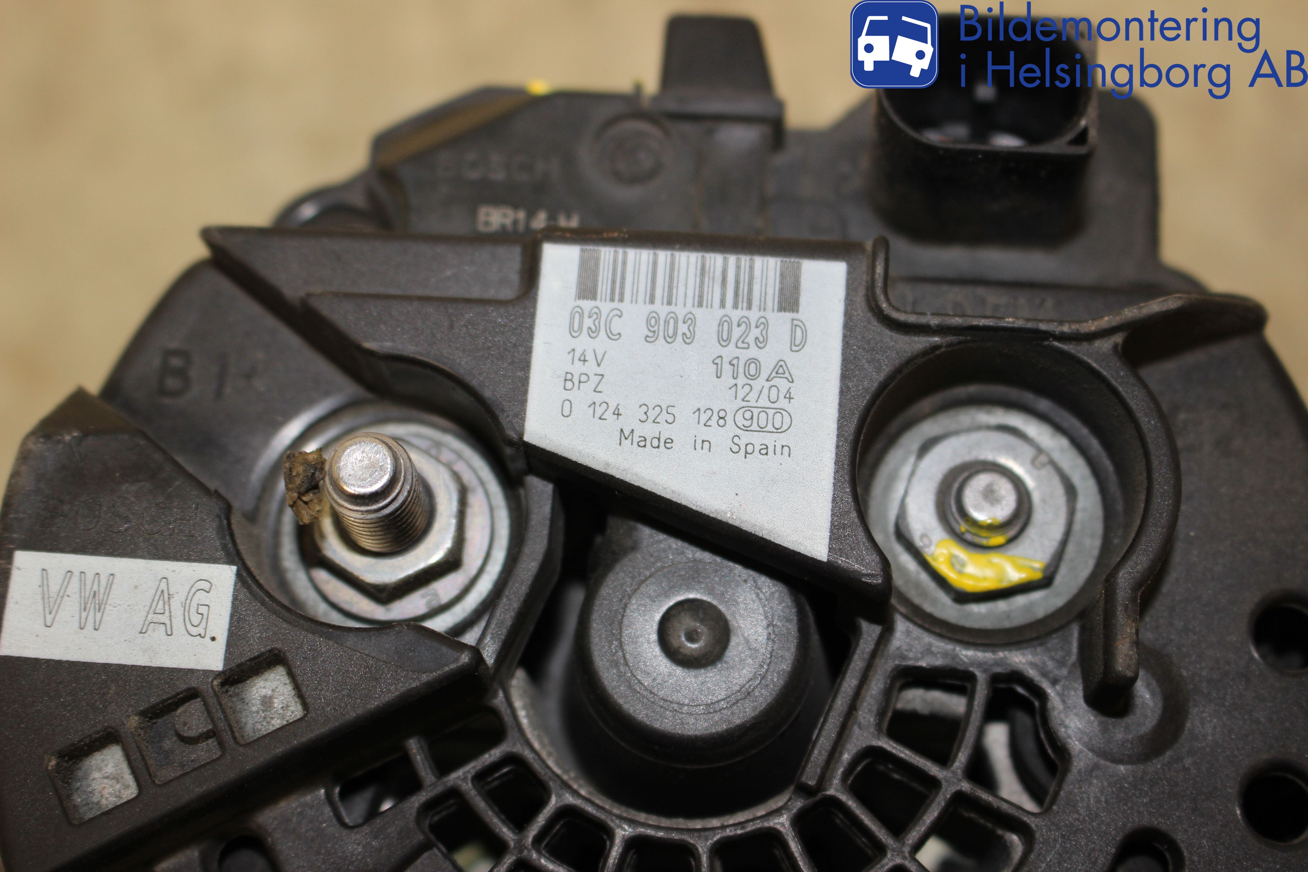 Volkswagen VW GOLF V 04-09 Dynamo