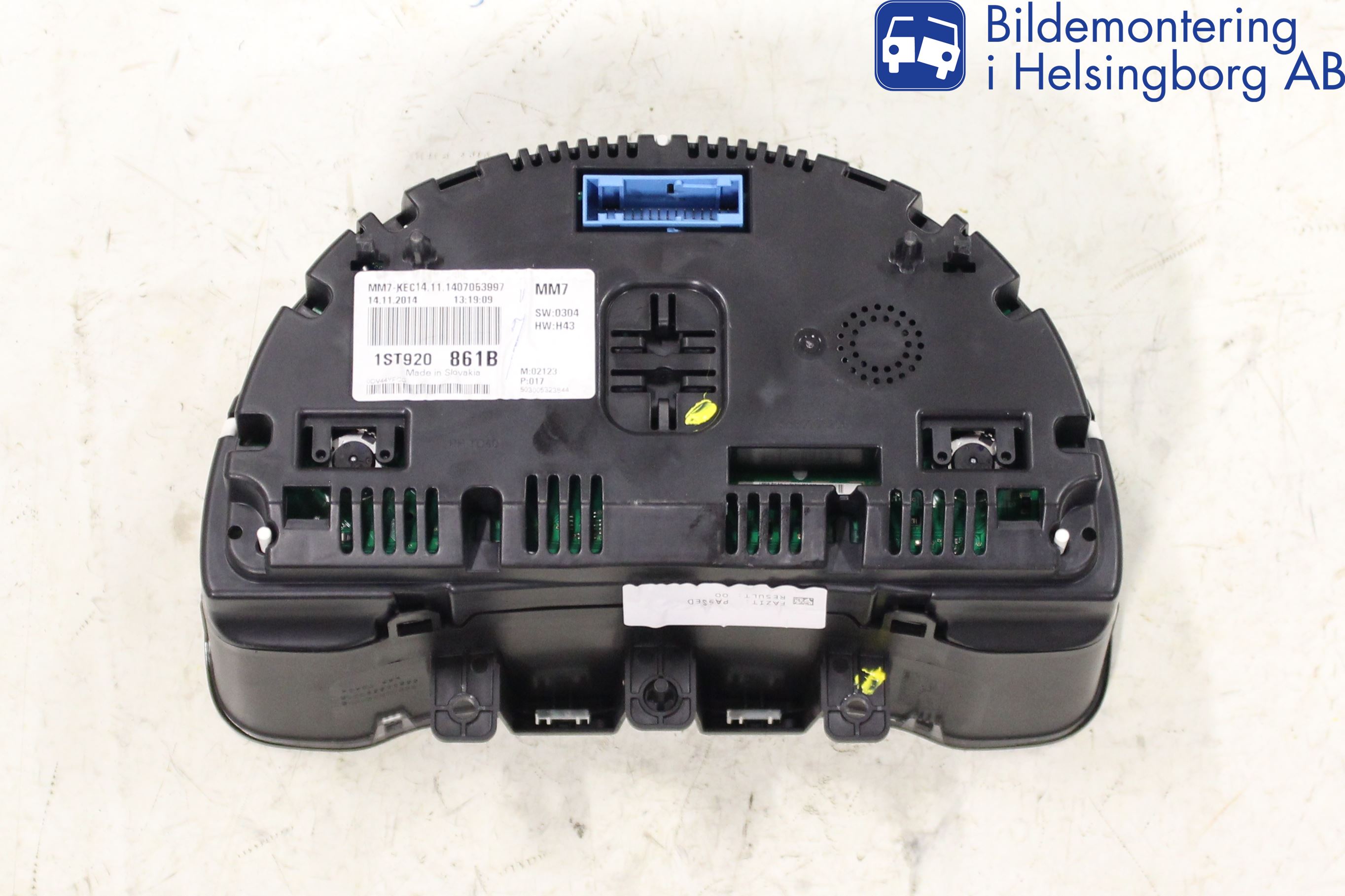 Skoda CITIGO / CITIGO E IV Instr Kombinert