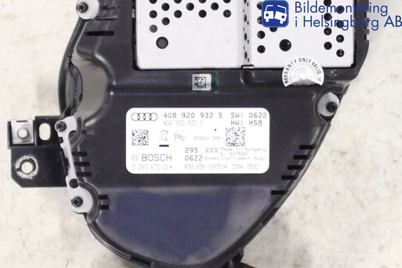 Audi A6/S6 4G 11-18 Instr Kombinert