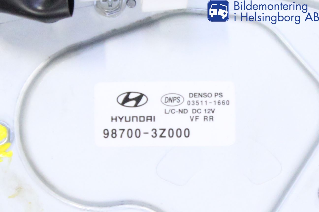 Hyundai i40 08-15 Viskermotor Bakluke