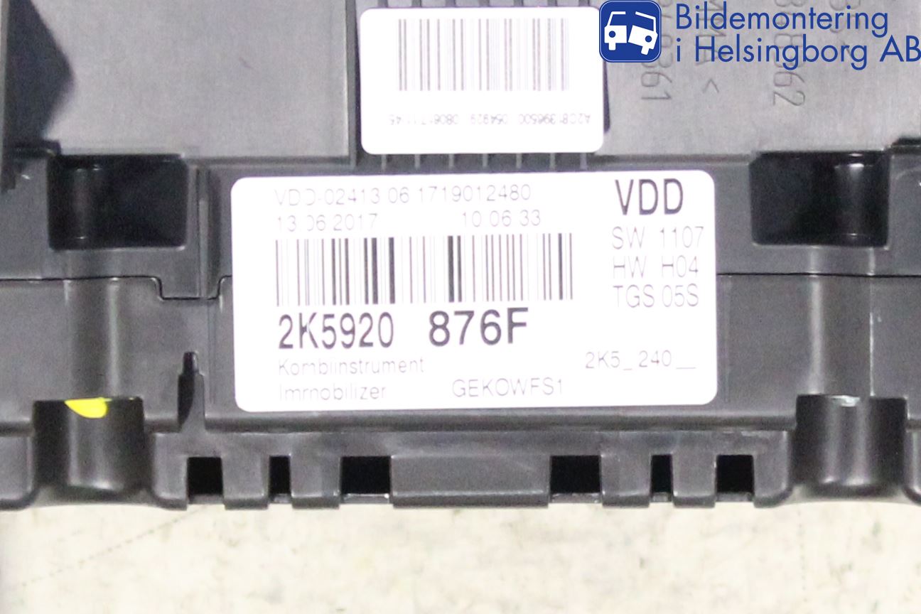 Volkswagen VW CADDY 16-20 Instr Kombinert