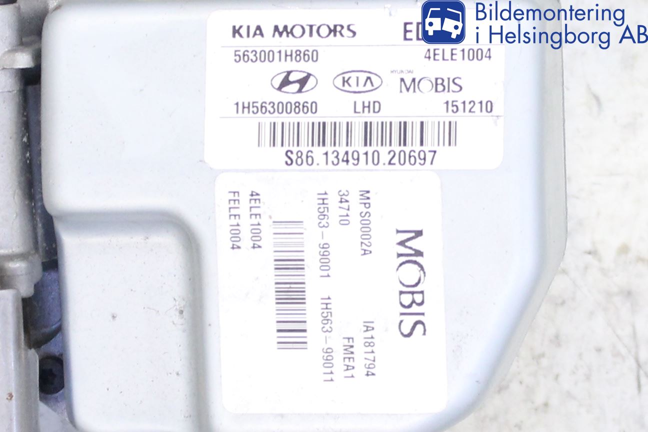 Kia CEED 06-12 Rattakselaggregat Innebygd Servo