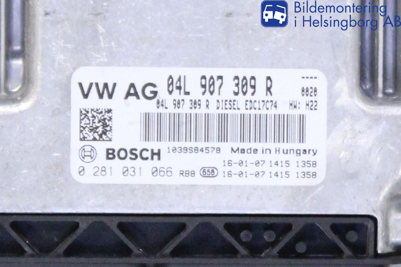 Audi A3/S3 8V 13-20 Styreenhet Dieselpumpe