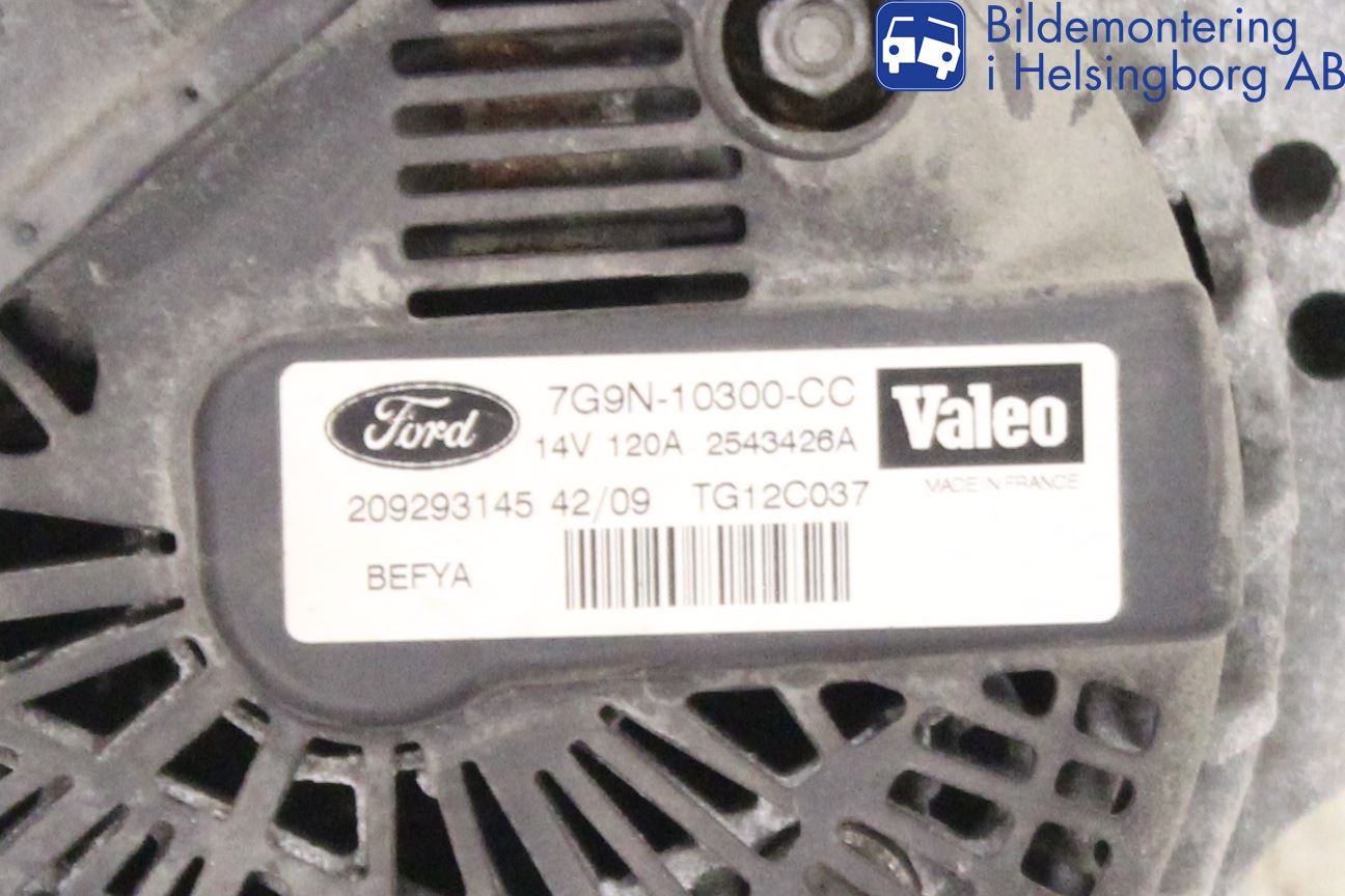 Ford FIESTA 09-12 Dynamo