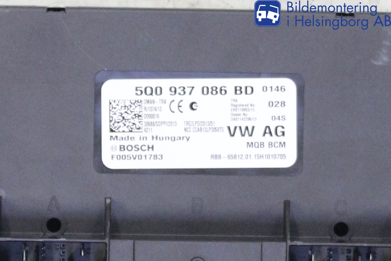 Volkswagen VW PASSAT 15-19 Styreenhet Klima