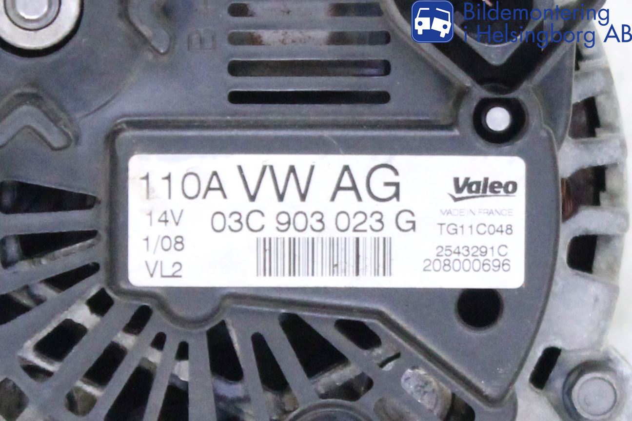 Volkswagen VW GOLF V 04-09 Dynamo