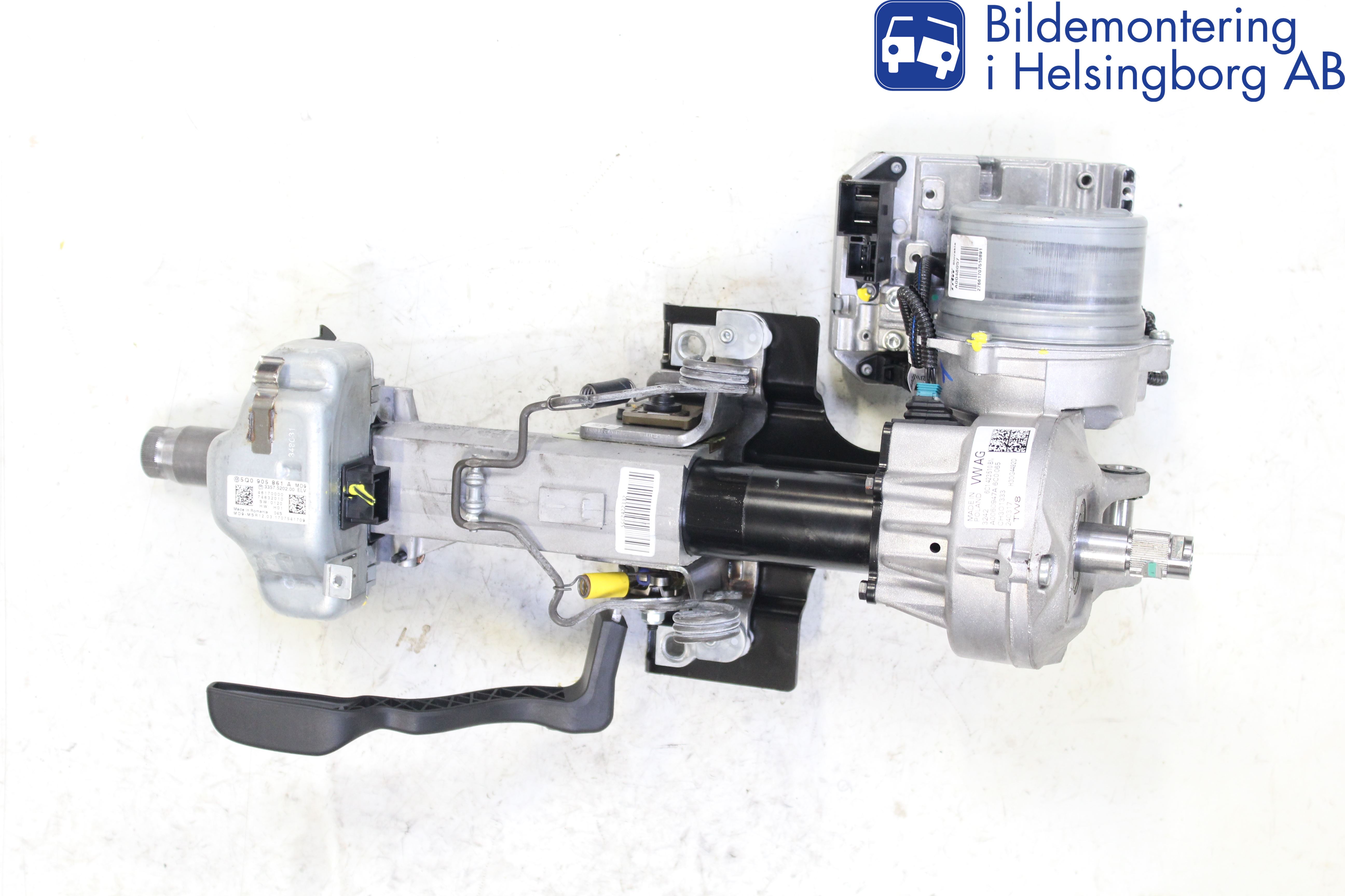 Skoda FABIA 15-21 Rattakselaggregat Innebygd Servo