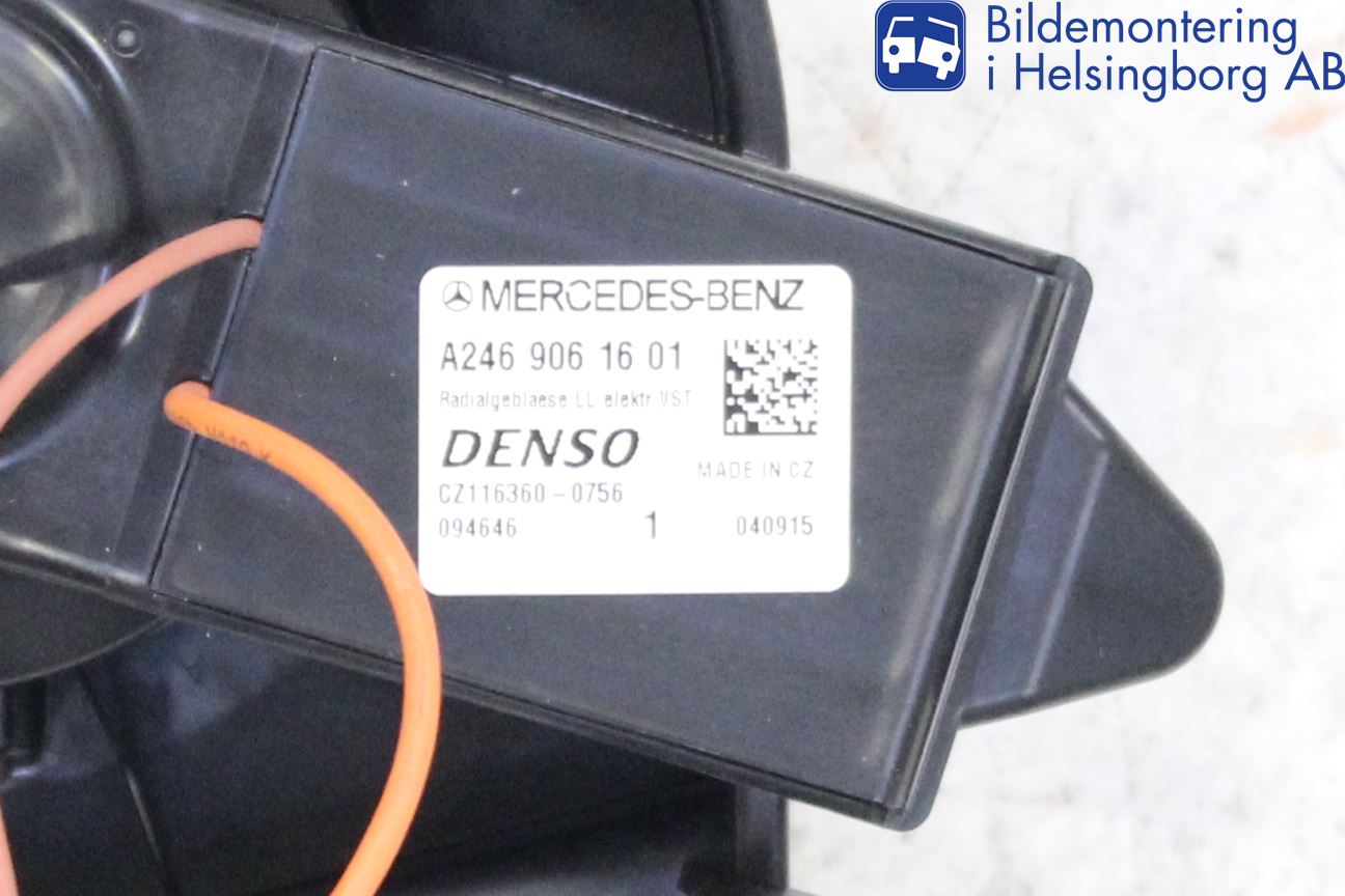 Mercedes-Benz MB GLA-KLASS (X156) 13-20 Varmeapparat Viftemotor