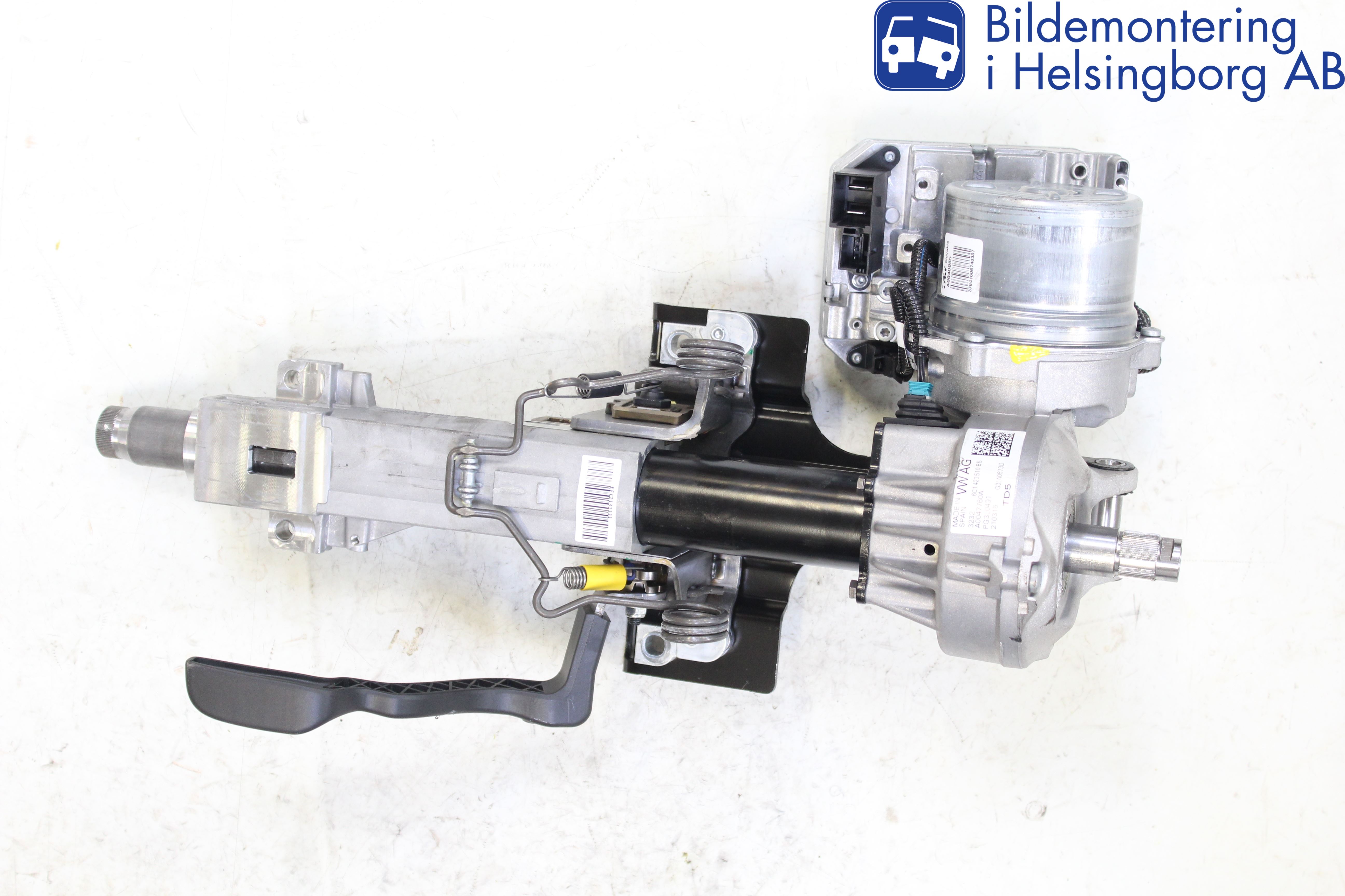 Volkswagen VW POLO 10-17 Rattakselaggregat Innebygd Servo