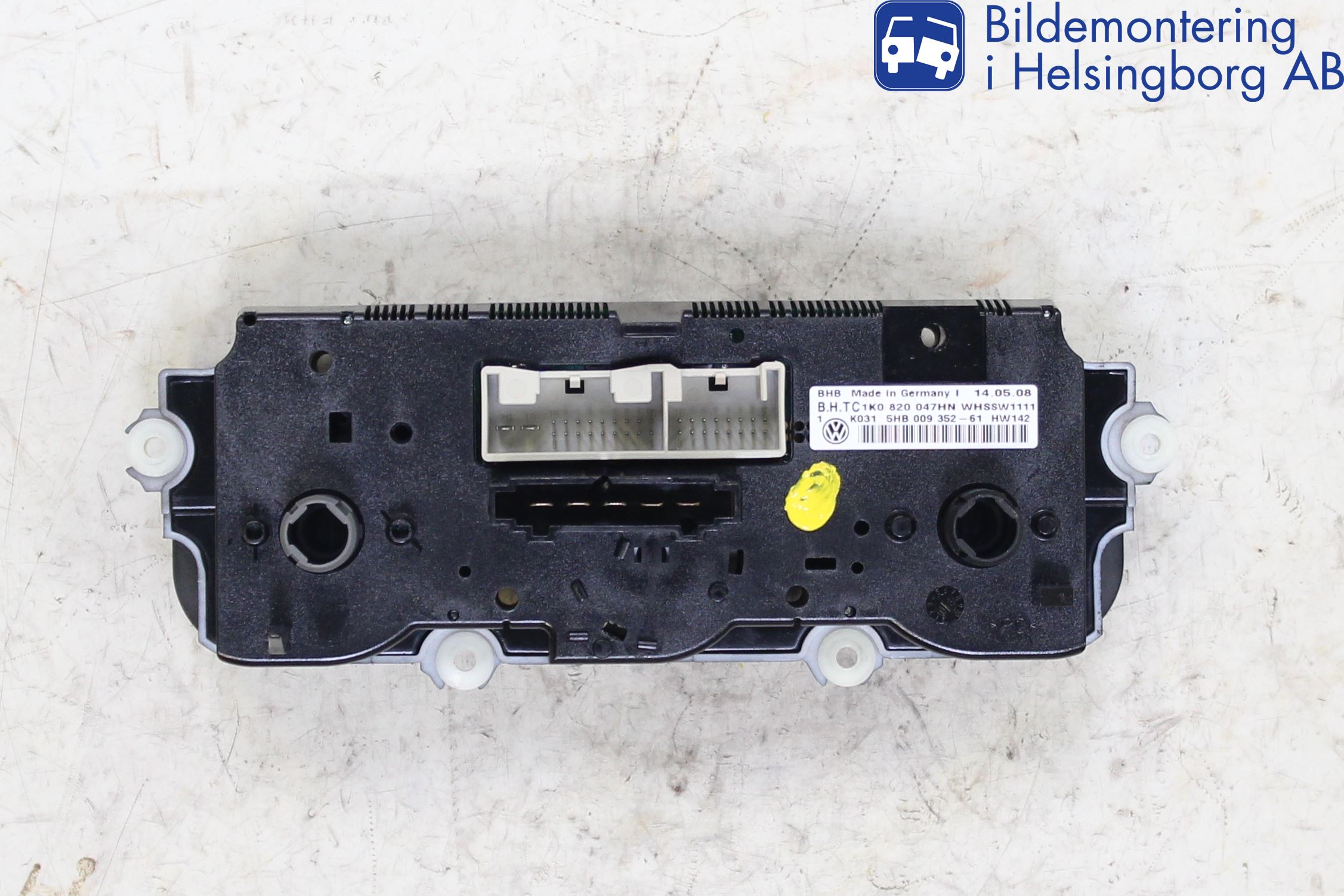 Volkswagen VW GOLF V 04-09 Varmeapparat Panel(Regulering)