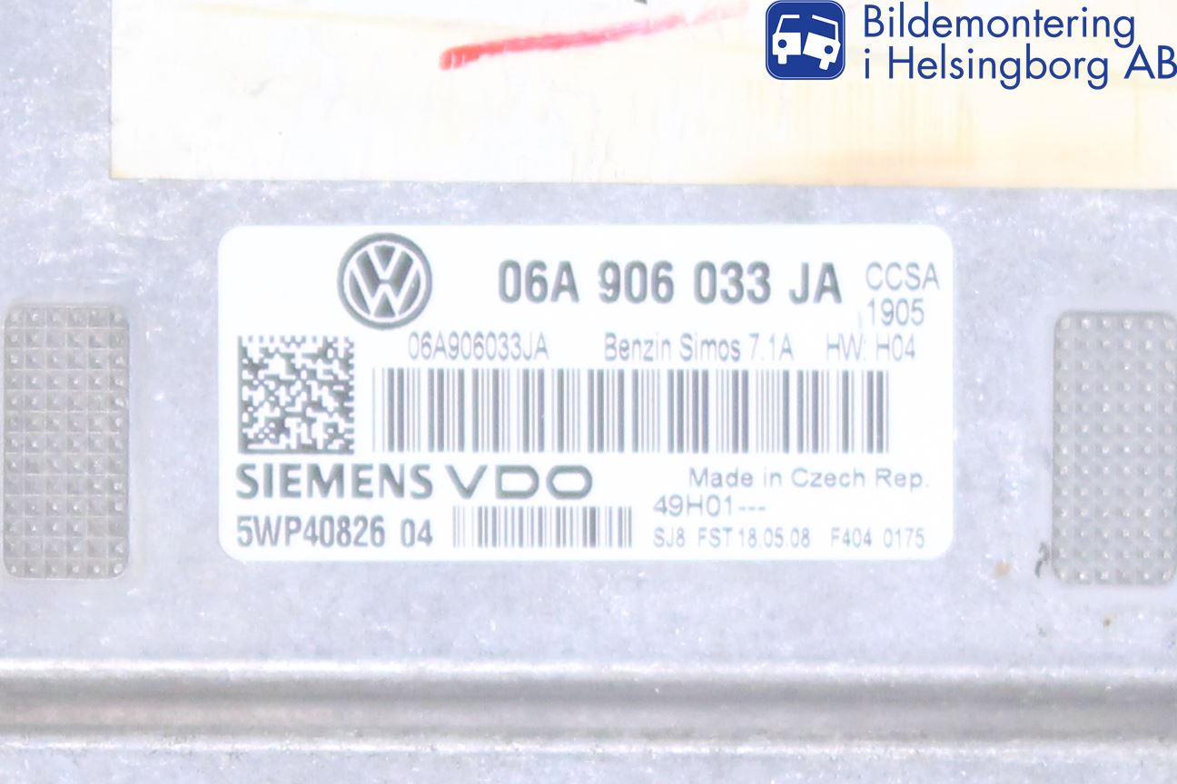Volkswagen VW GOLF V 04-09 Styreenhet Innsprøytning