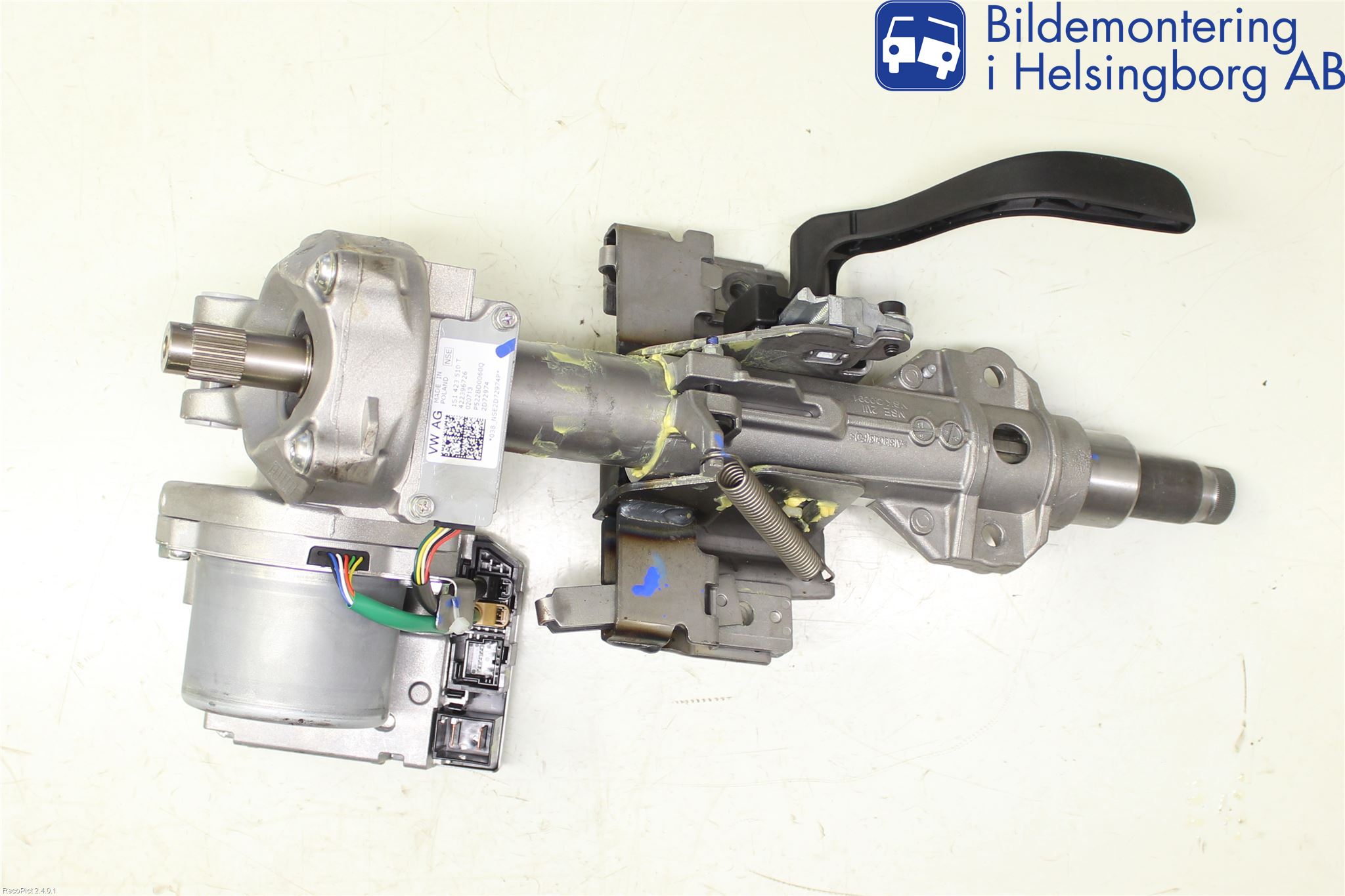 Volkswagen VW UP! / E-UP! Rattakselaggregat Innebygd Servo