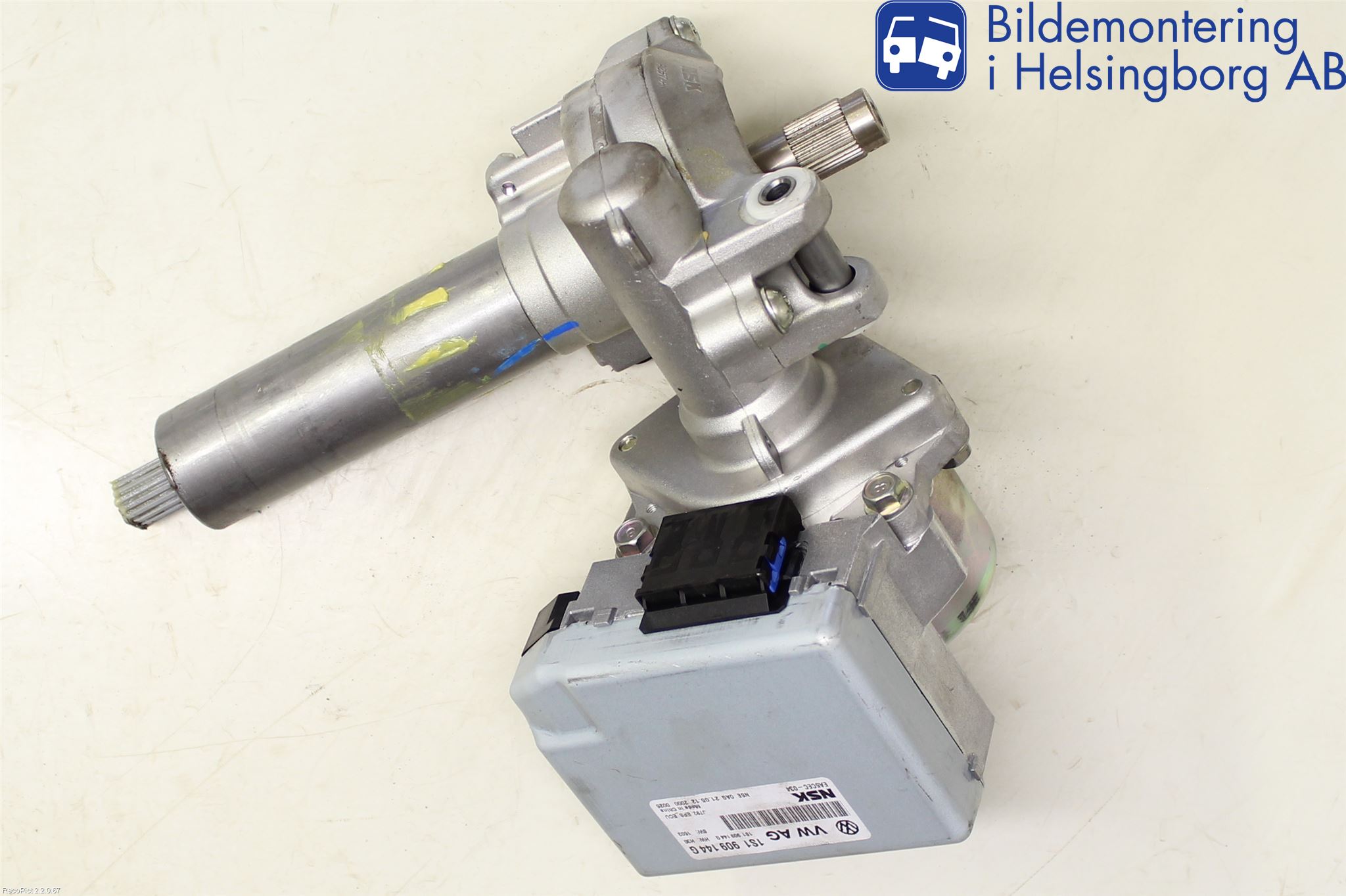Volkswagen VW UP! / E-UP! Rattakselaggregat Innebygd Servo