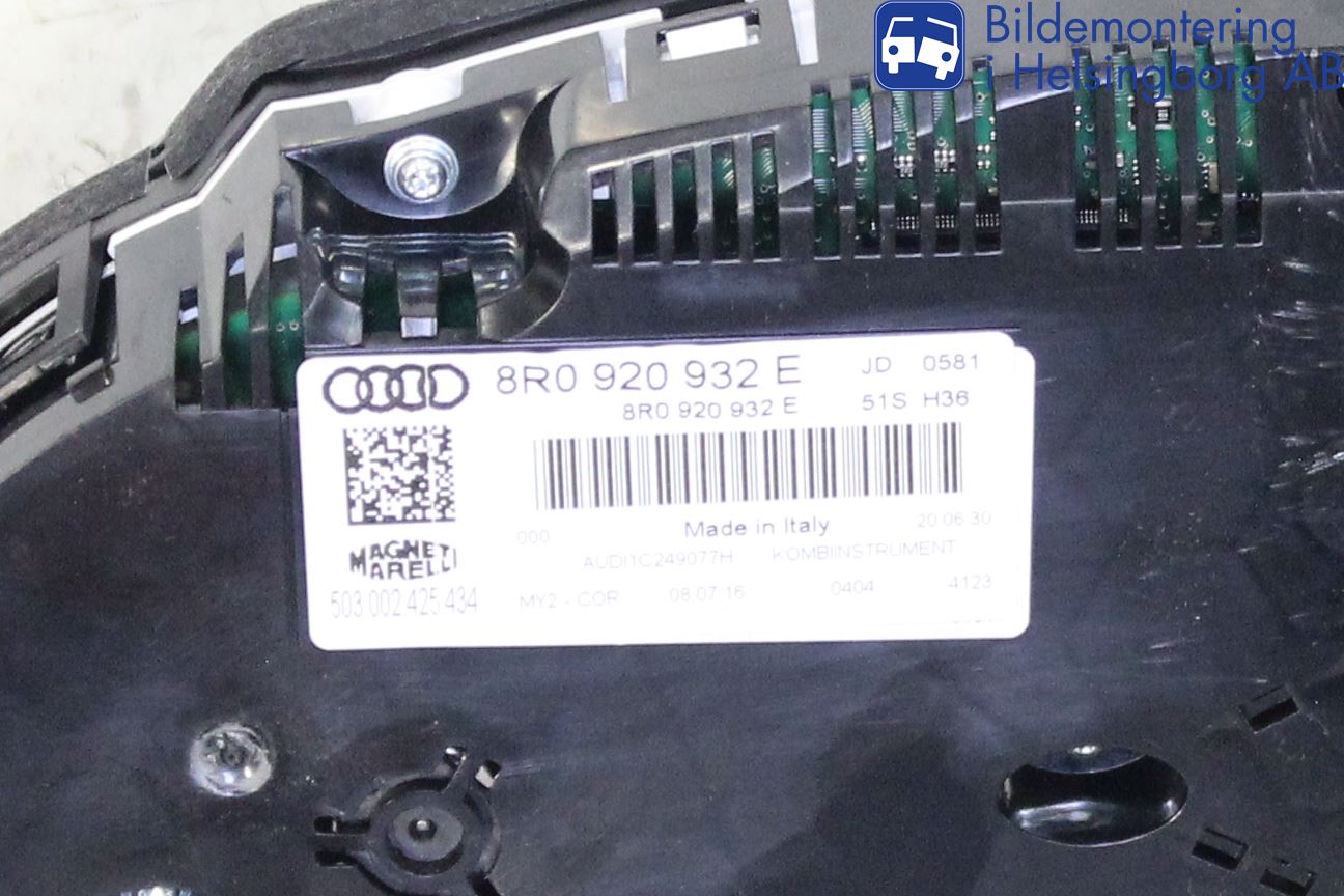 Audi Q5 09-16 Instr Kombinert