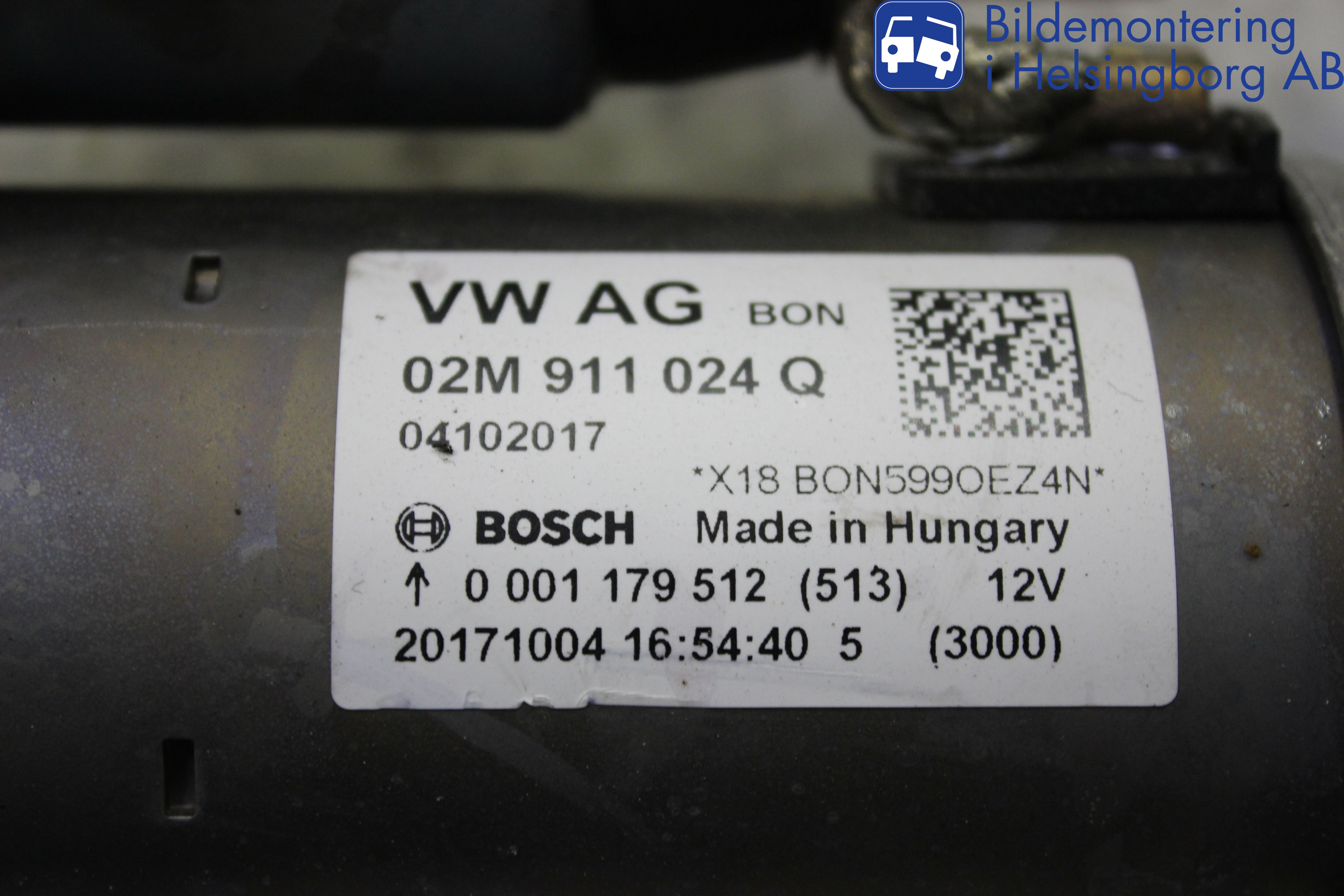 Skoda OCTAVIA (5E) 13-20 Startmotor