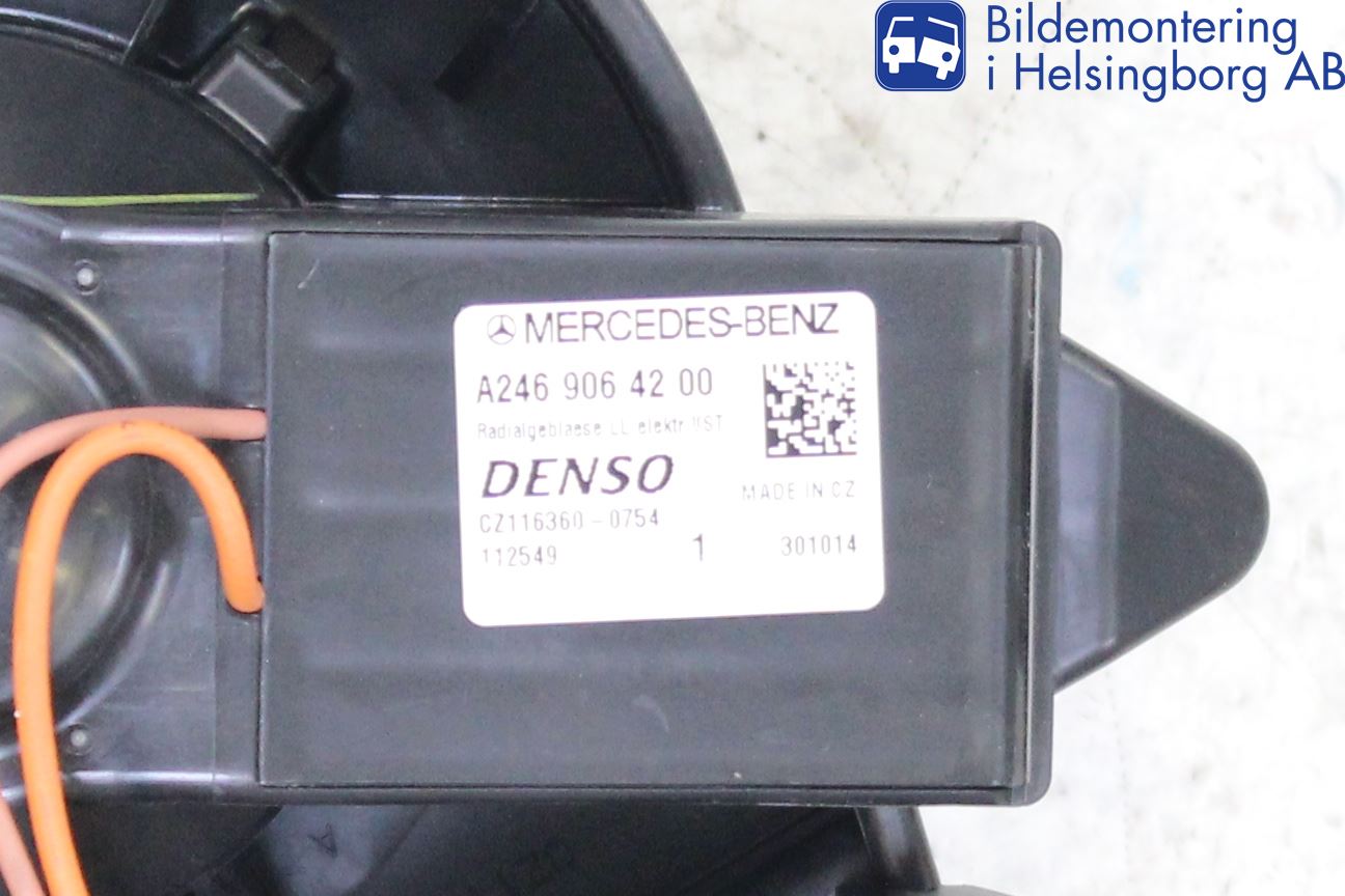 Mercedes-Benz MB CLA-KLASS (C117/X117) 13-19 Varmeapparat Viftemotor
