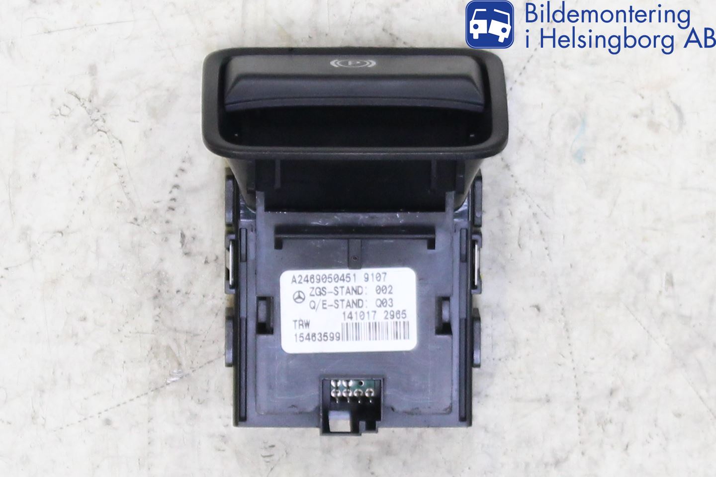 Mercedes-Benz MB CLA-KLASS (C117/X117) 13-19 Bryter Parkeringsbrems