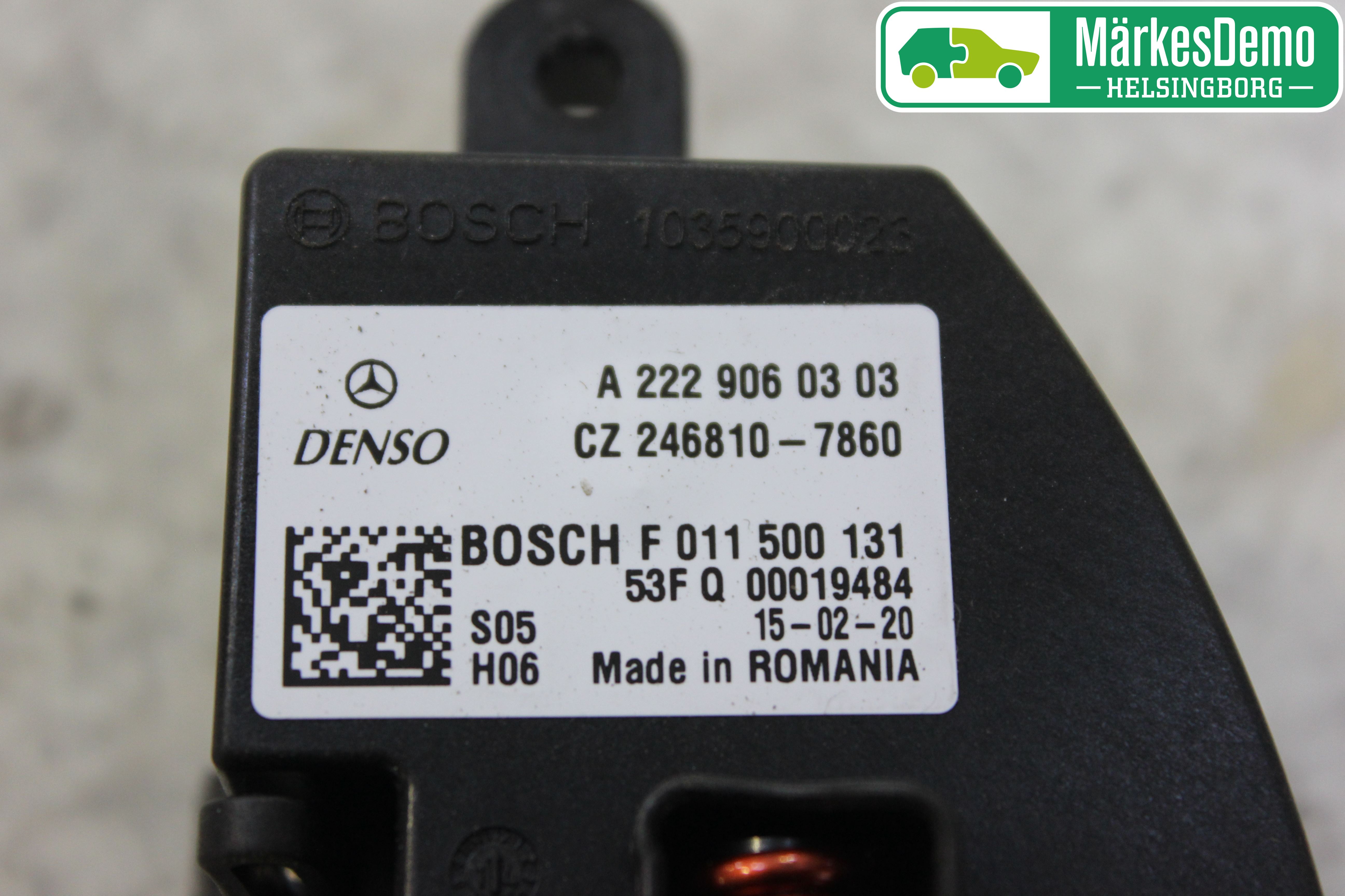Mercedes-Benz MB B-KLASS (W246/W242) 12-19 Varmeapparat Viftemotstand
