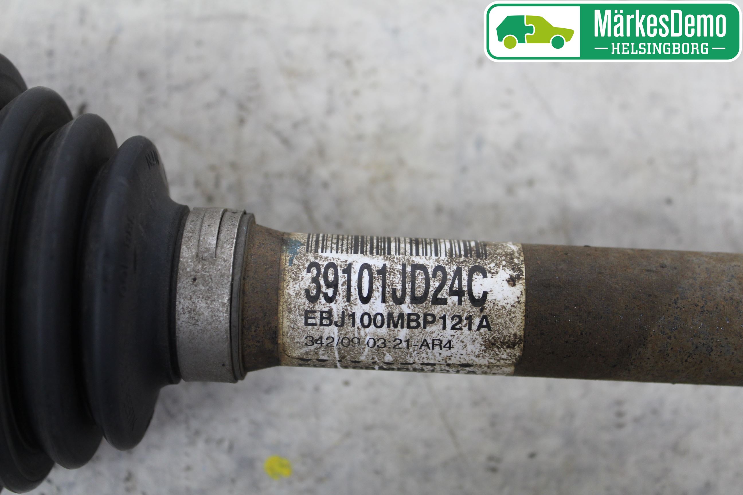 Nissan QASHQAI   07-10 Drivaksel Foran Kompl Venstre