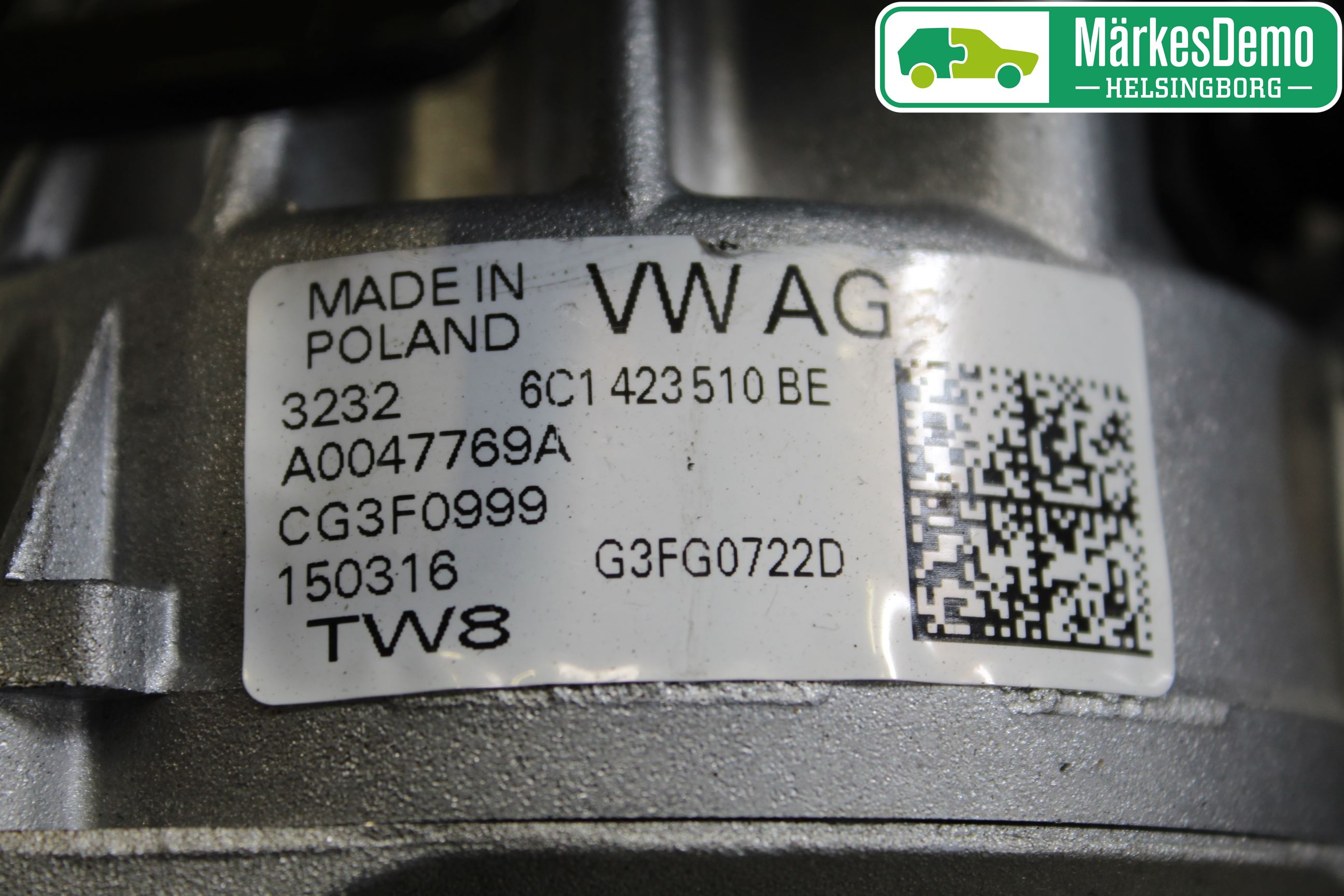 Skoda FABIA 15-21 Rattakselaggregat Innebygd Servo