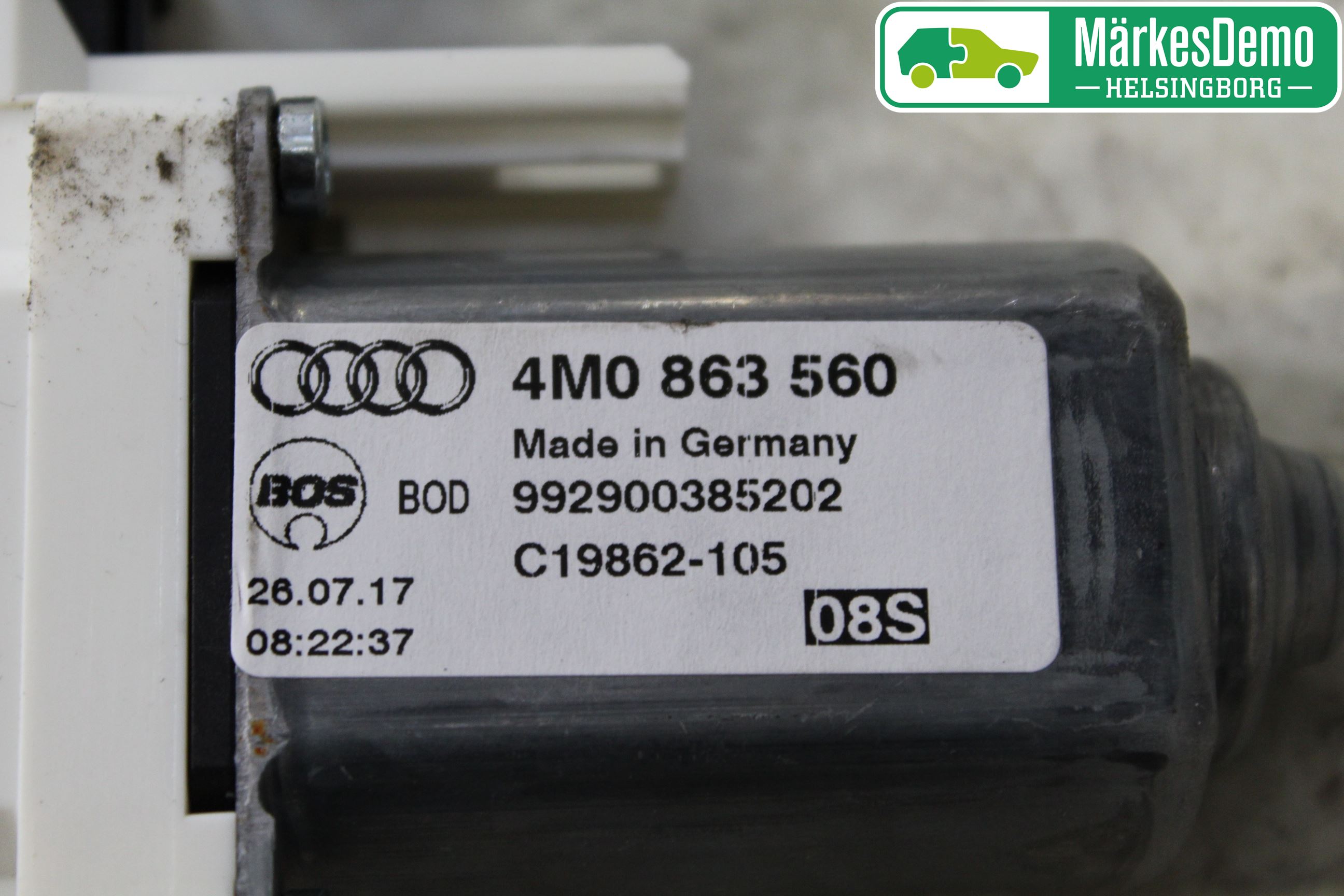 Audi Q7/SQ7 Innr Innsyn Beskytelse Stv