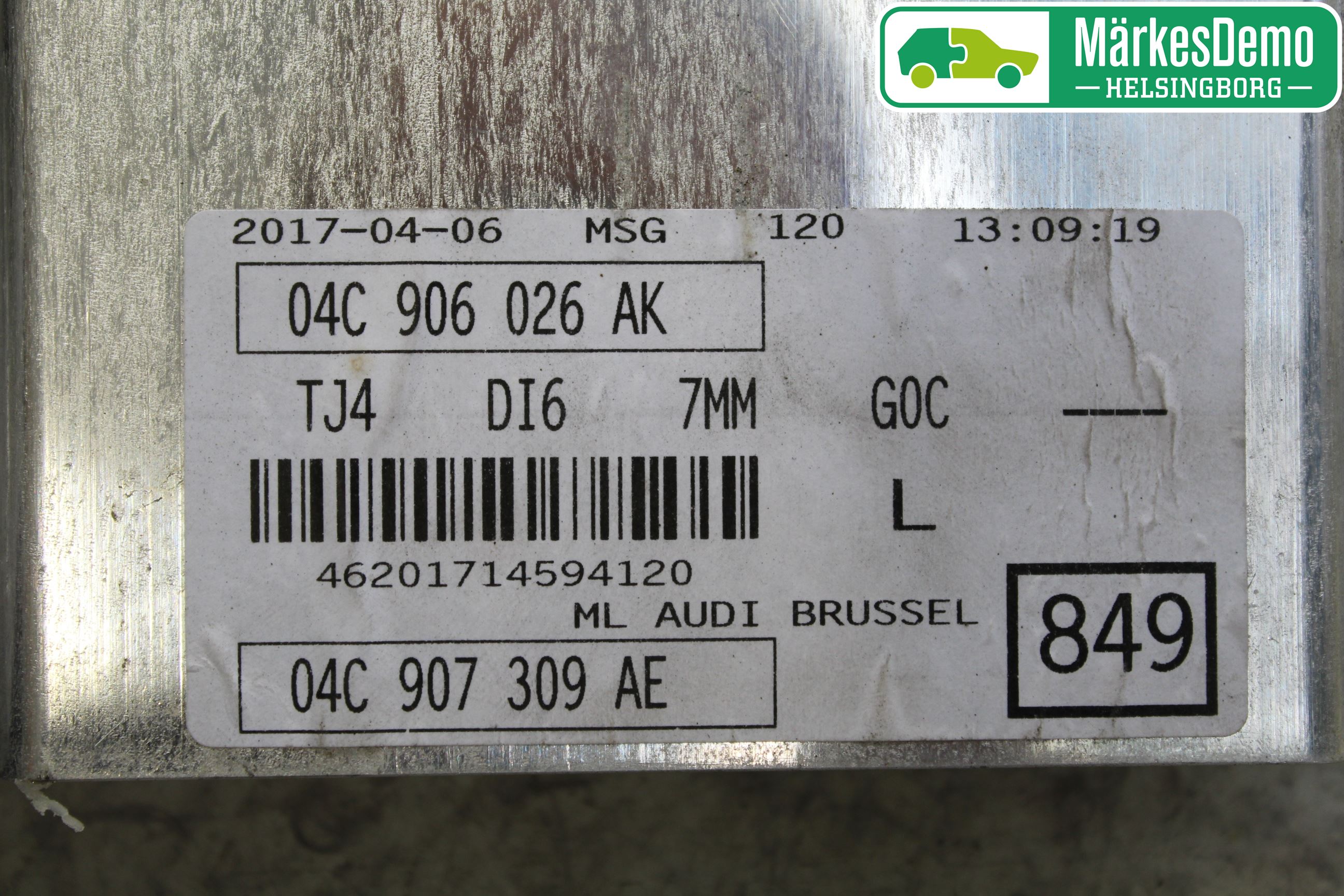 Audi A1/S1 11-18 Styreenhet Innsprøytning