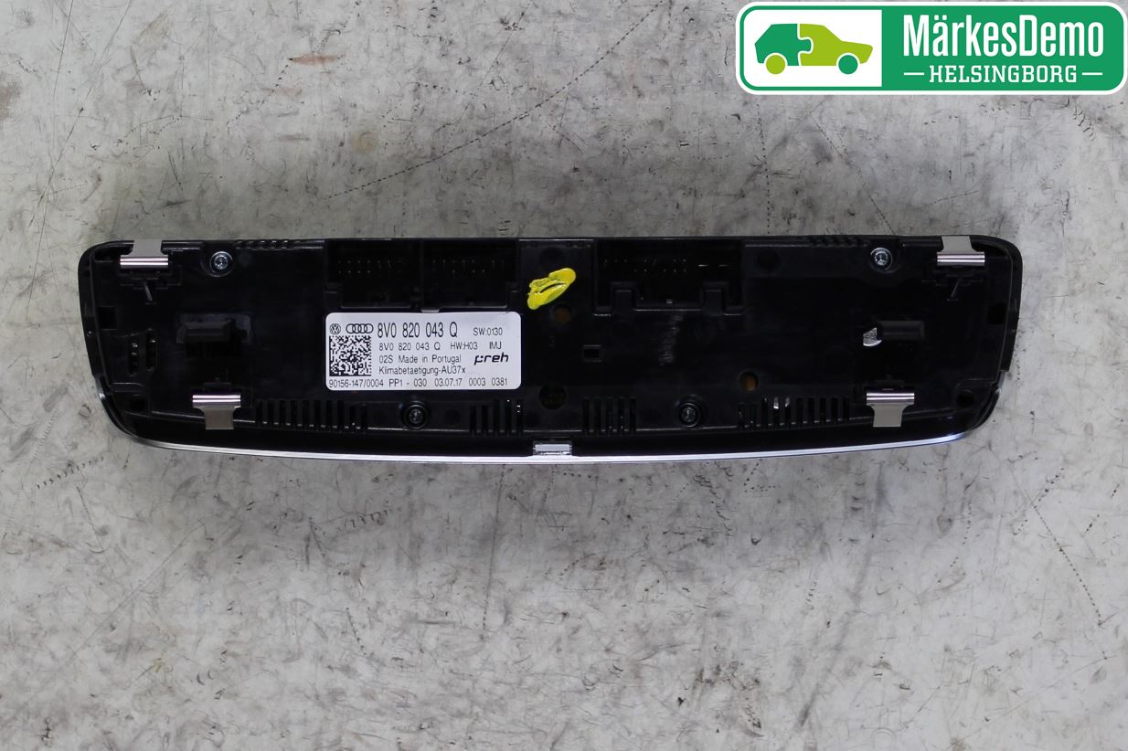 Audi A3/S3 8V 13-20 Varme Ac Betjening-Display