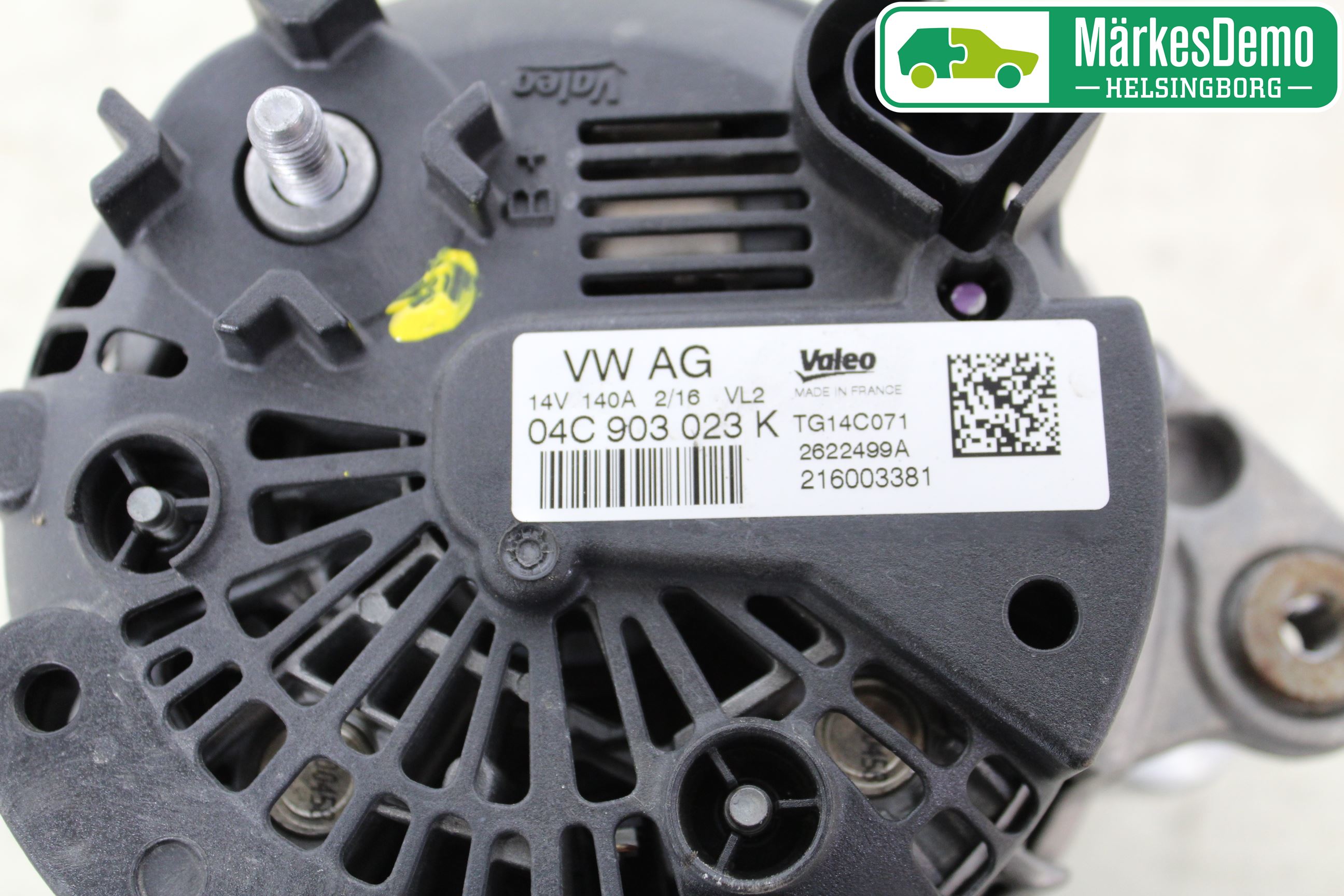Volkswagen VW GOLF SPORTSVAN 15-20 Dynamo