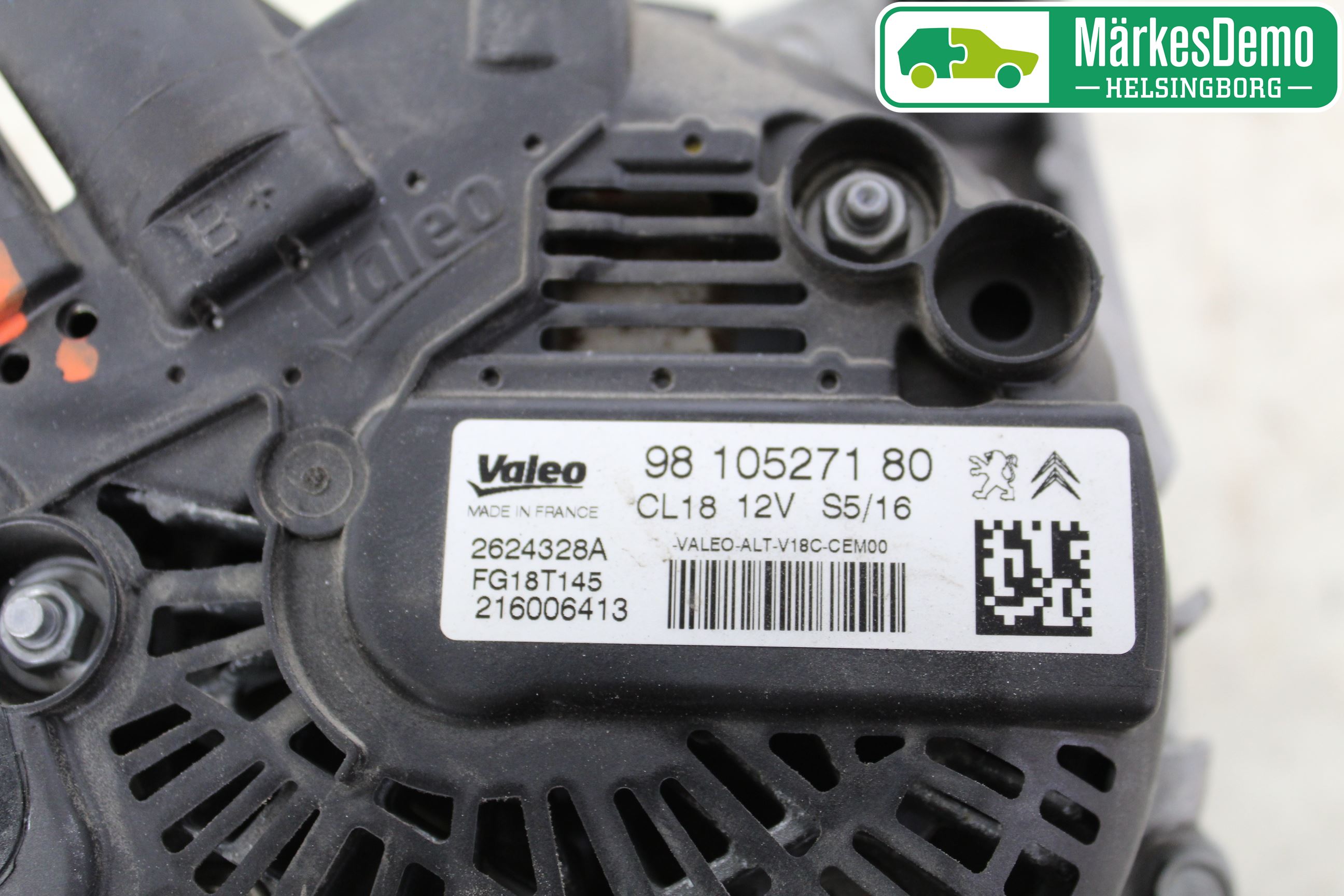 Peugeot PARTNER 16-18 Dynamo