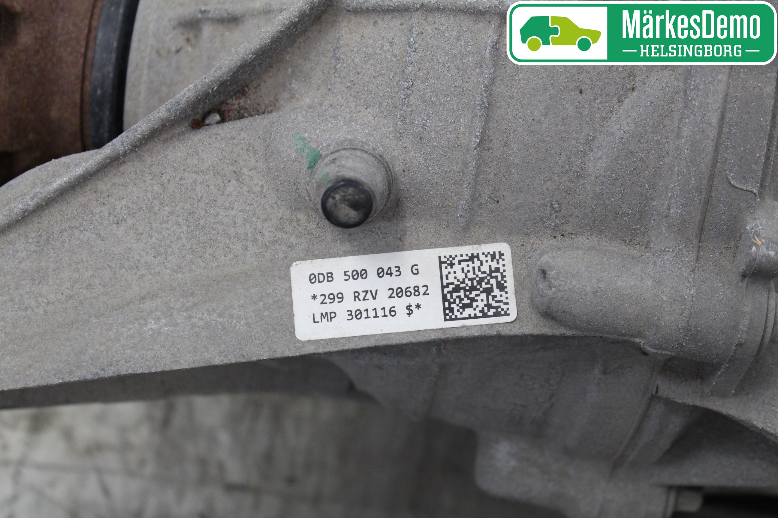 Audi A4/S4 B9 16-19 Bakaksel Kardang Bak -Diff