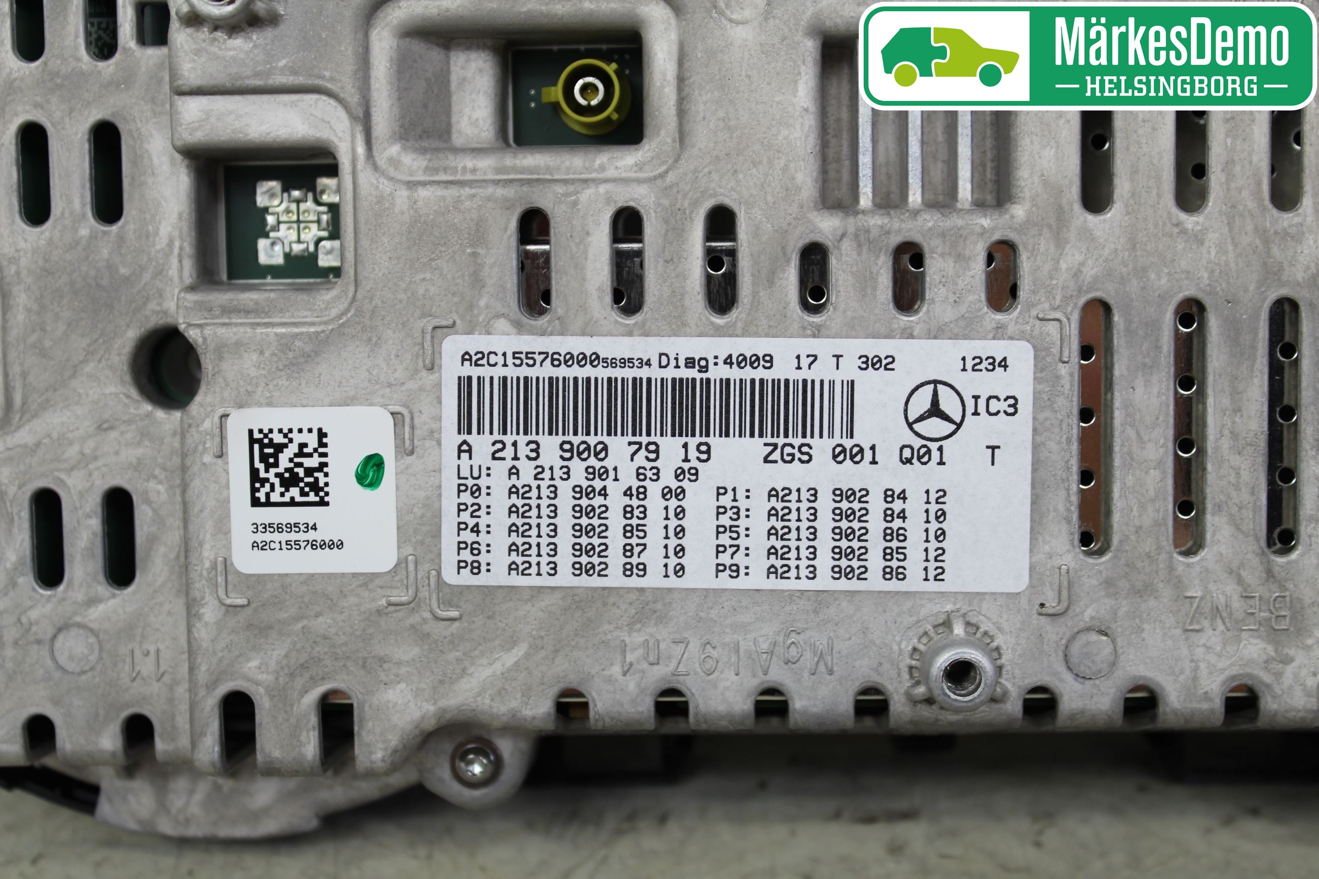 Mercedes-Benz MB E-KLASS (W213) 16-23 Instr Kombinert