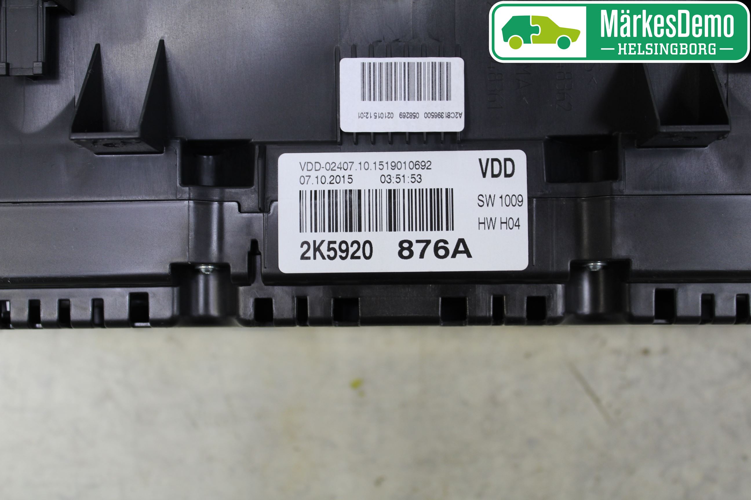 Volkswagen VW CADDY 16-20 Instr Kombinert
