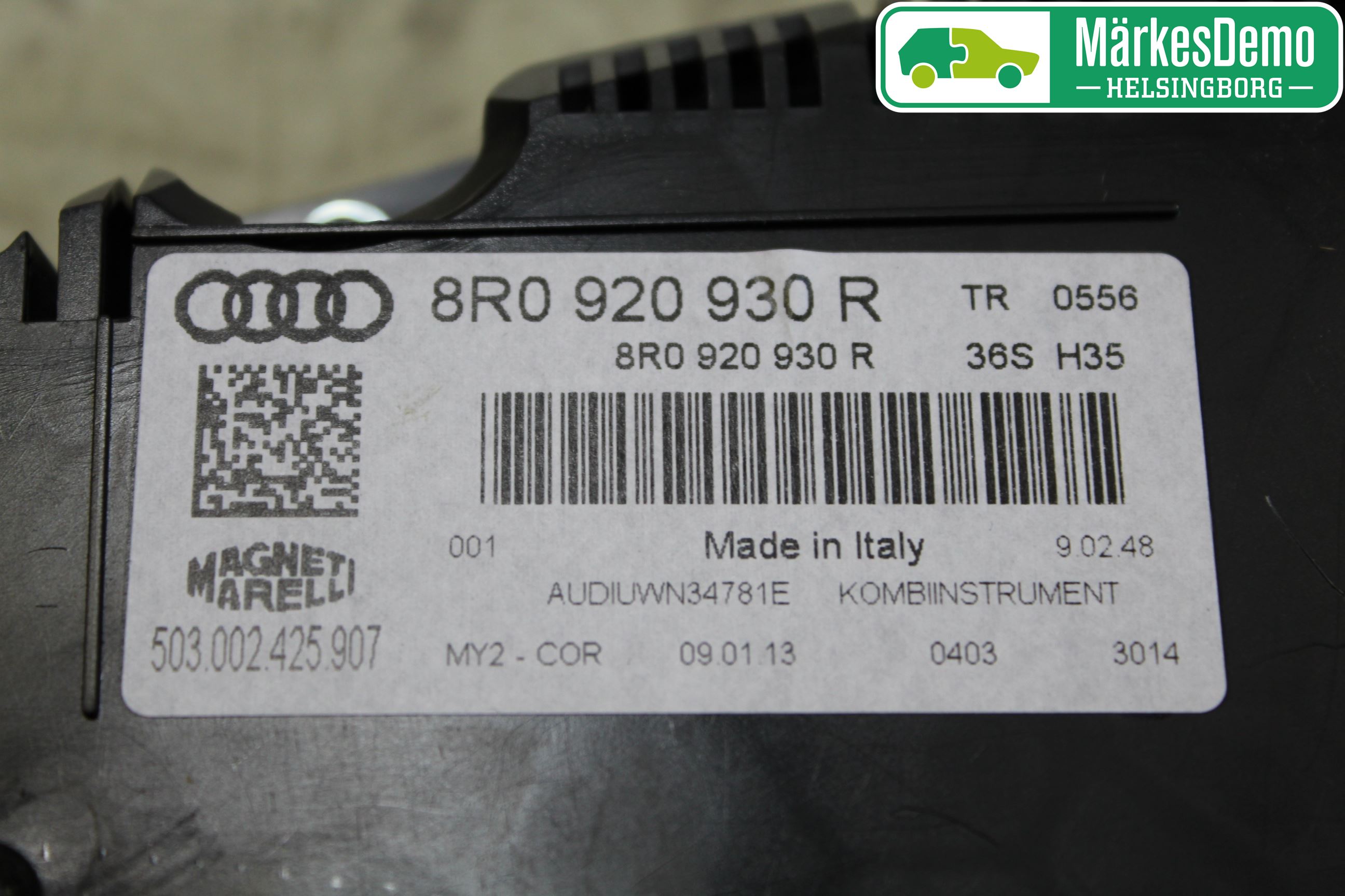 Audi Q5 09-16 Instr Kombinert