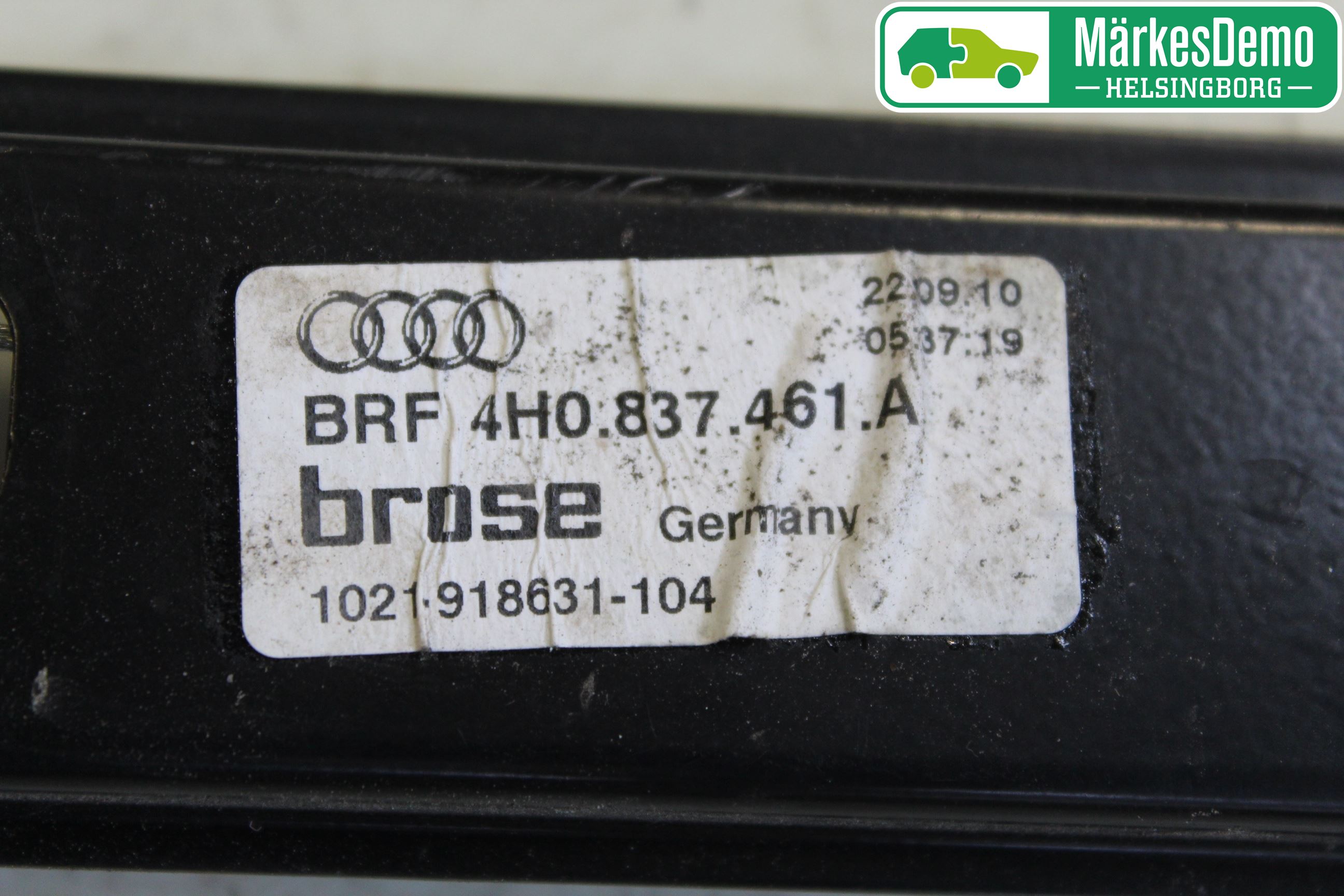 Audi A8/S8 4H 10-17 Vindusheis