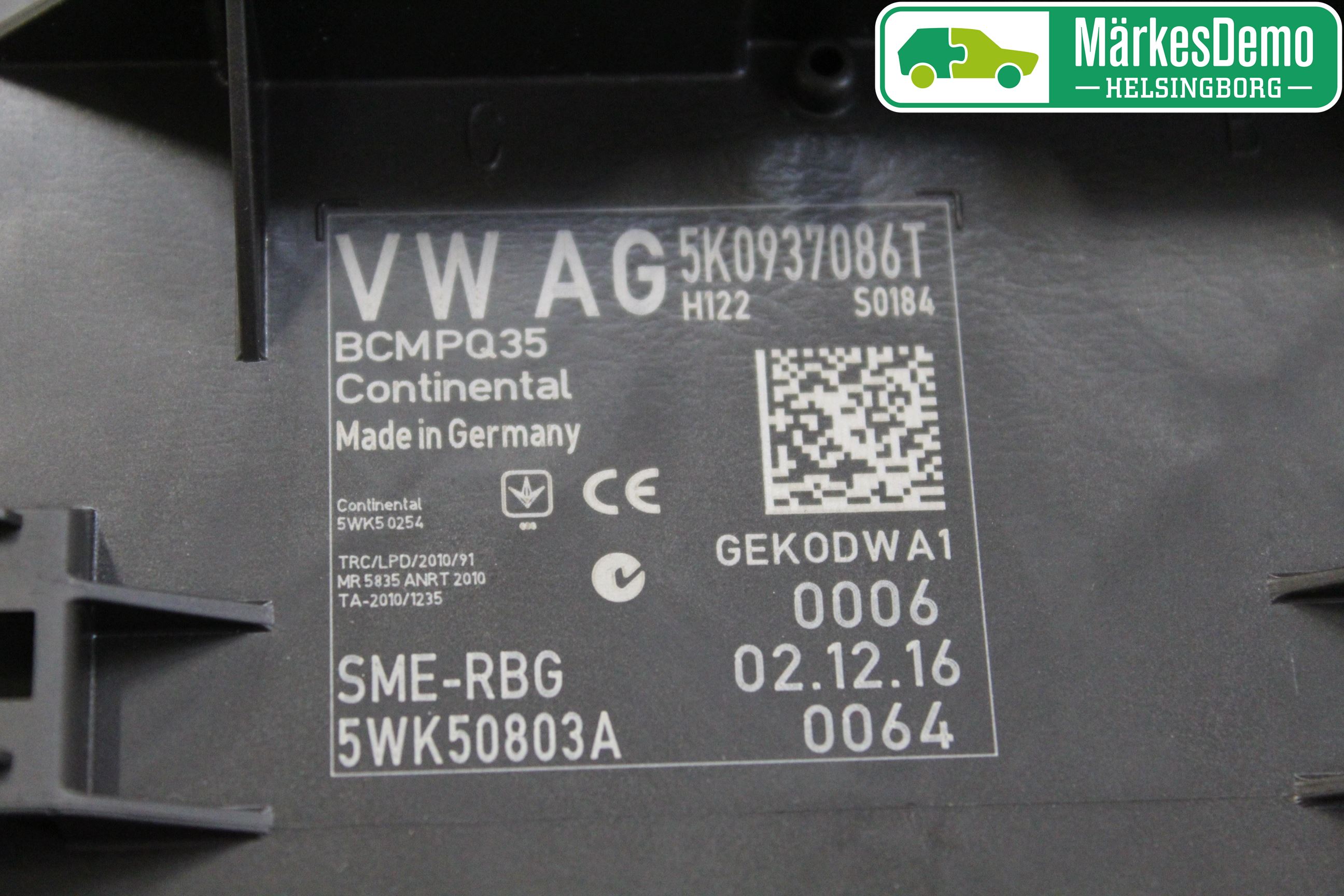 Volkswagen VW SHARAN 11- Styreenhet Klima