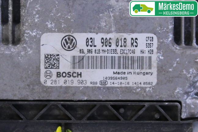Skoda SUPERB 09-15 Styreenhet Dieselpumpe