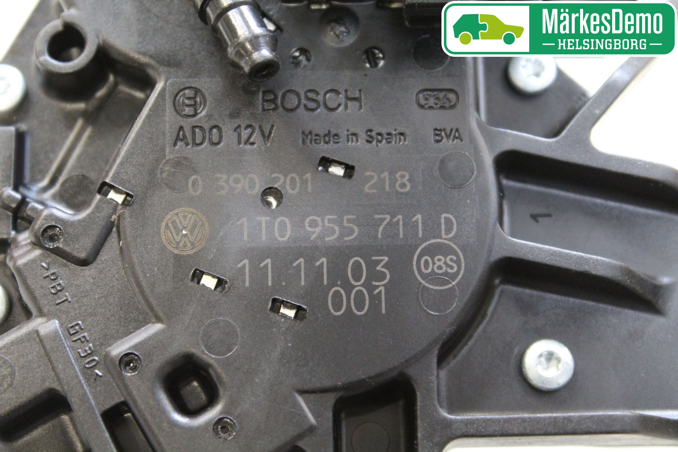 Volkswagen VW CADDY 11-15 Viskermotor Bakluke