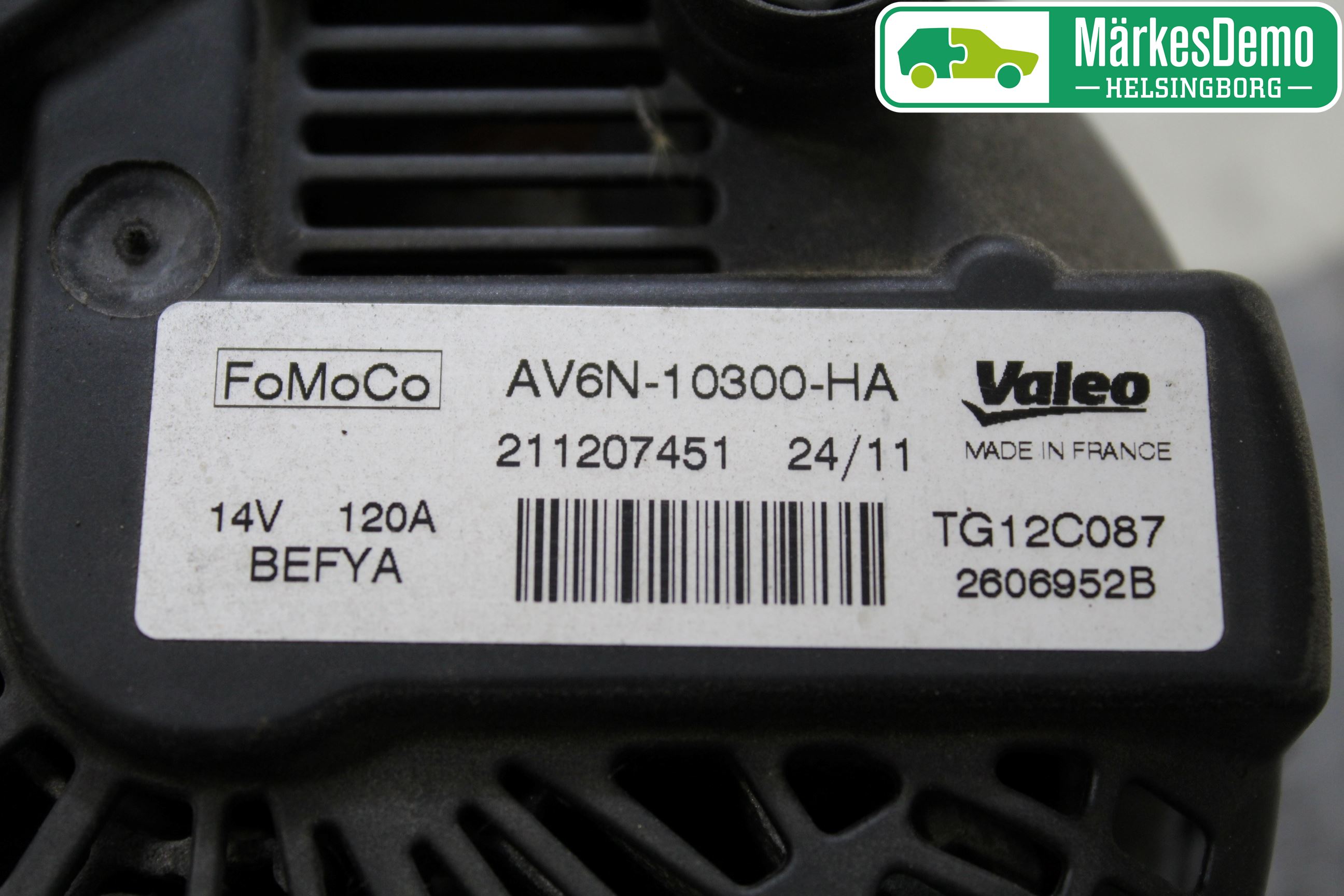 Ford FIESTA 09-12 Dynamo