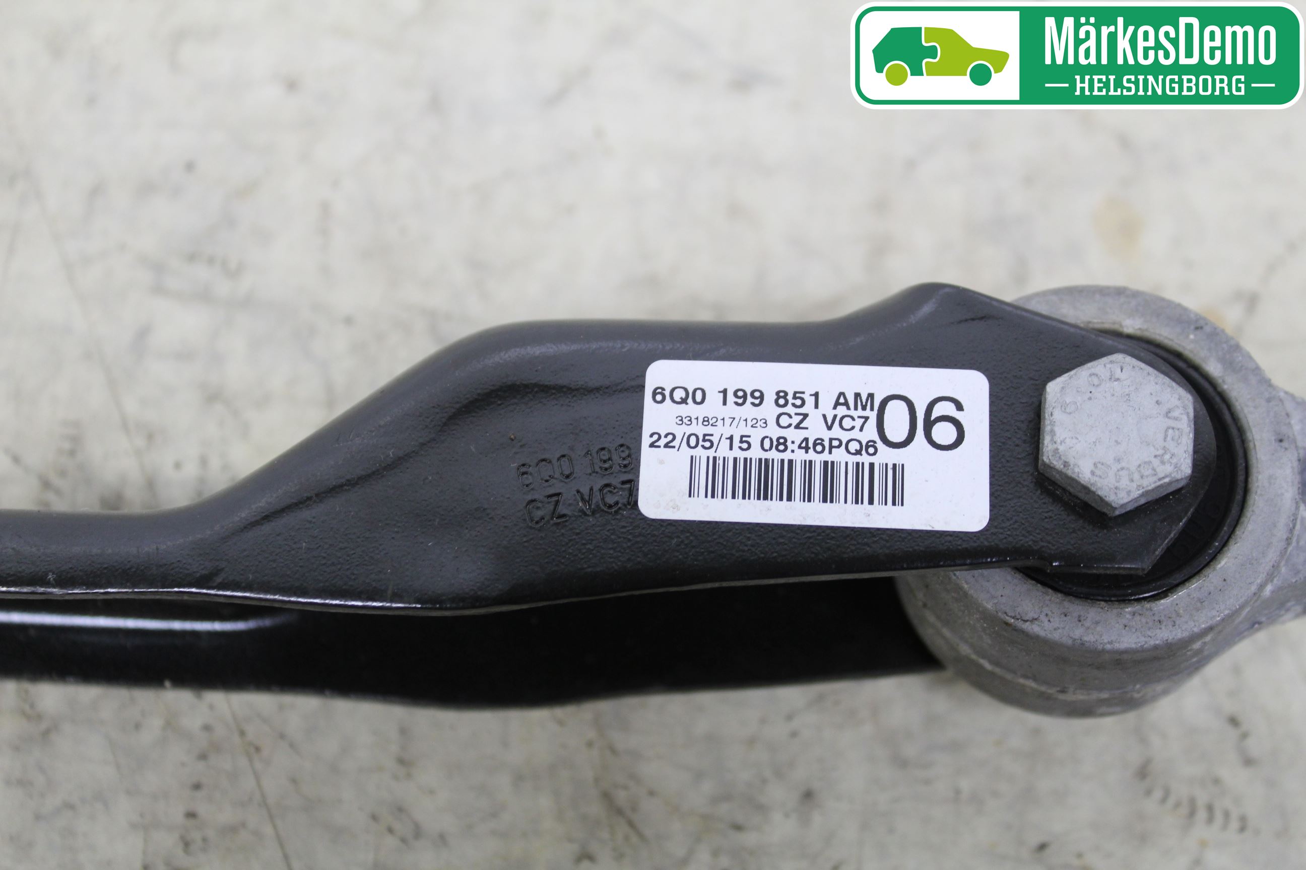 Volkswagen VW POLO 10-17 Gearkasse Feste Stål-Alu