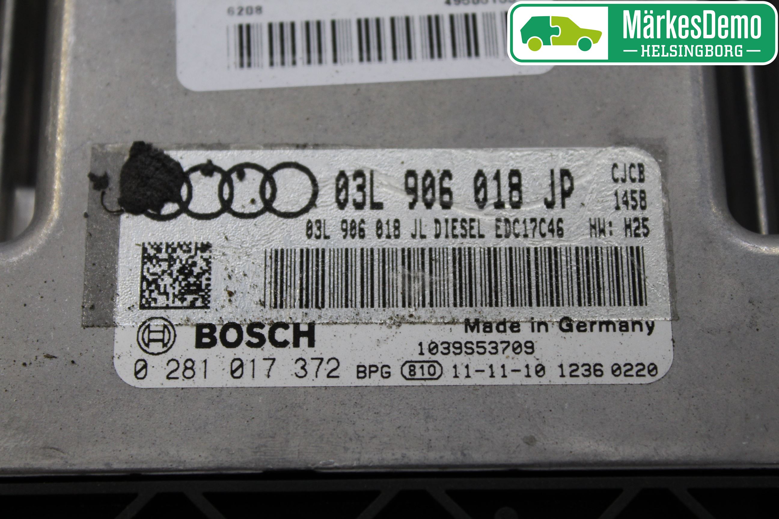 Audi A4 12-15 Styreenhet Dieselpumpe