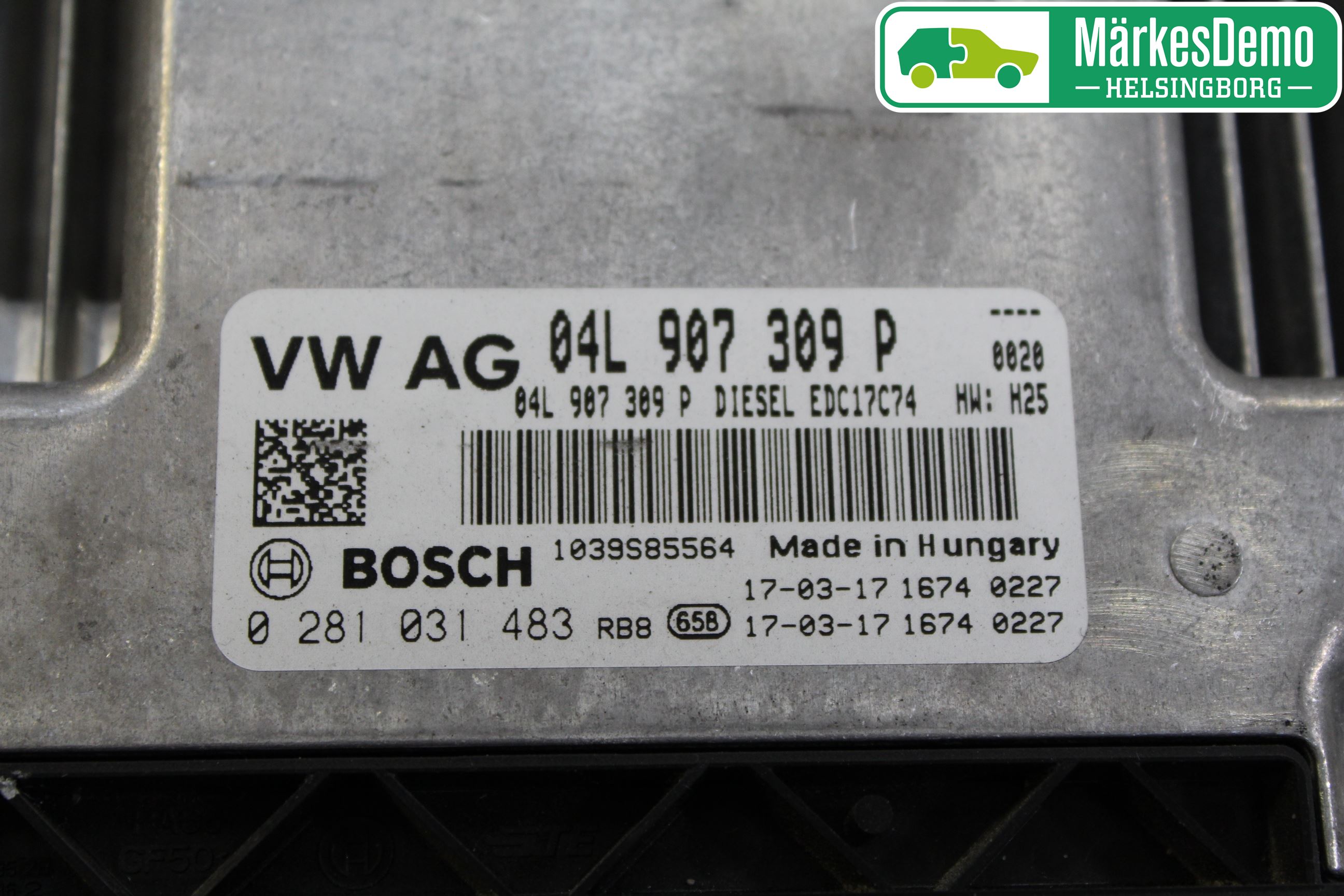 Volkswagen VW TIGUAN 16-24 Styreenhet Dieselpumpe