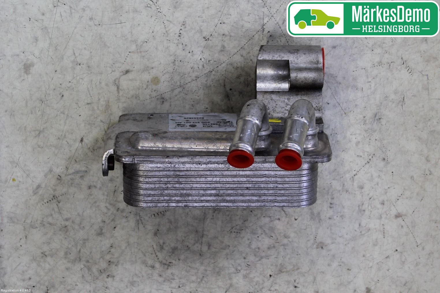 Audi A4/S4 B9 16-19 Radiator Oljekjøler Automatgea