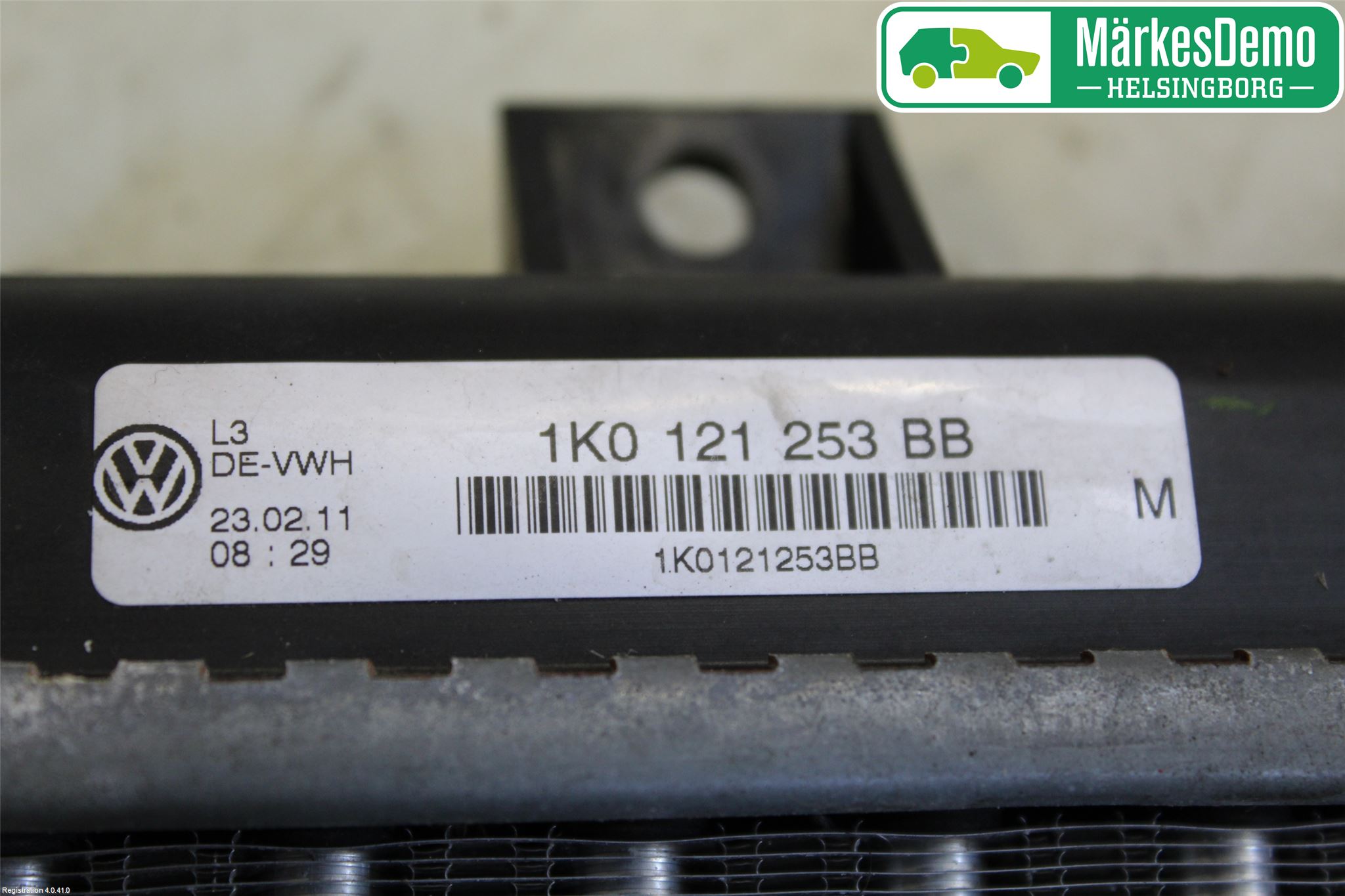 Volkswagen VW CADDY 11-15 Radiator Manuell