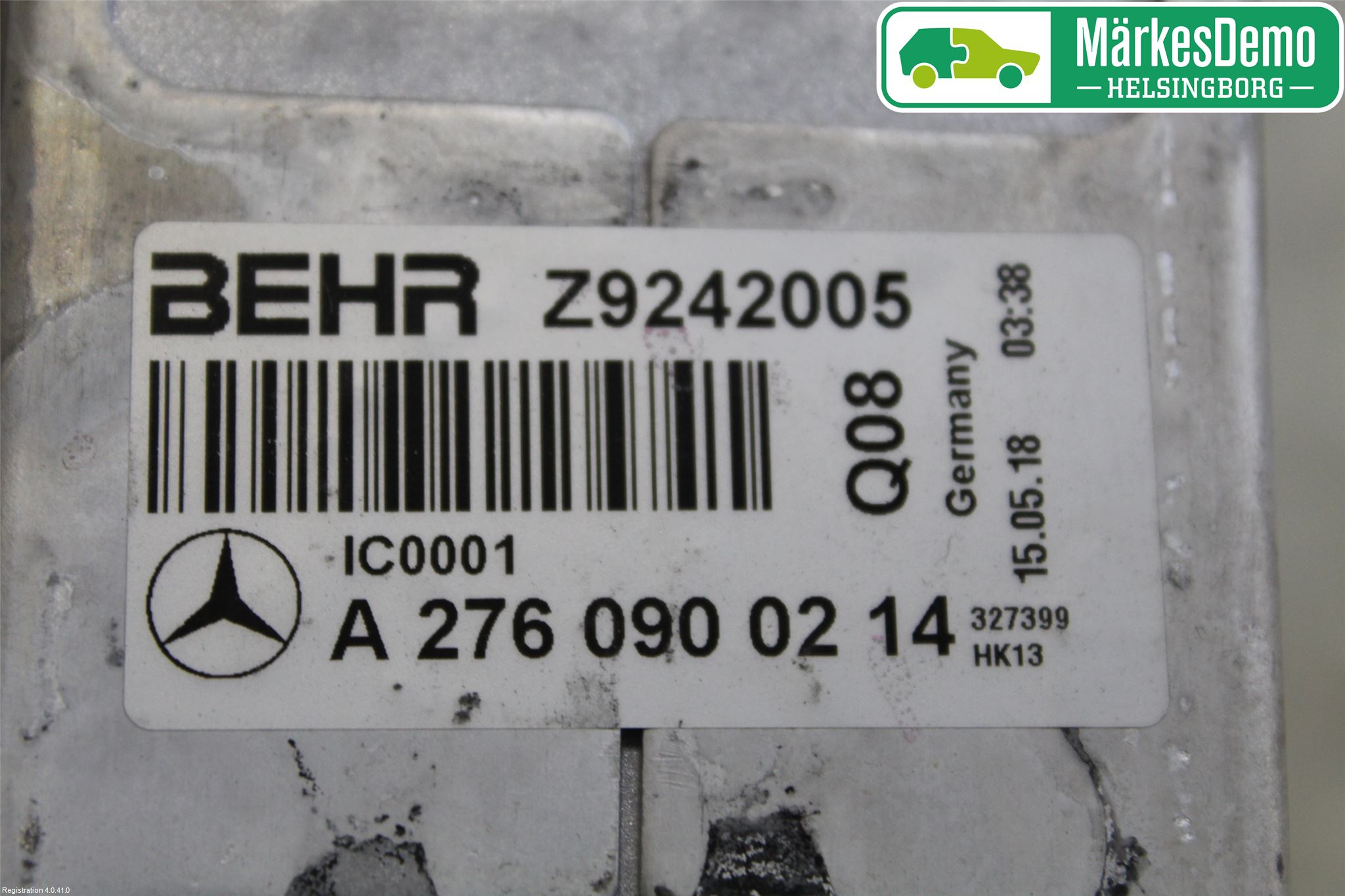 Mercedes-Benz MB E-KLASS (W213) 16-23 Intercooler Radiator