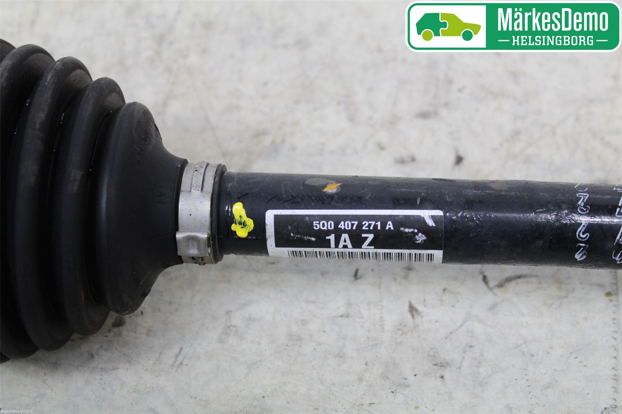 Volkswagen VW CADDY 16-20 Drivaksel Foran Kompl Venstre