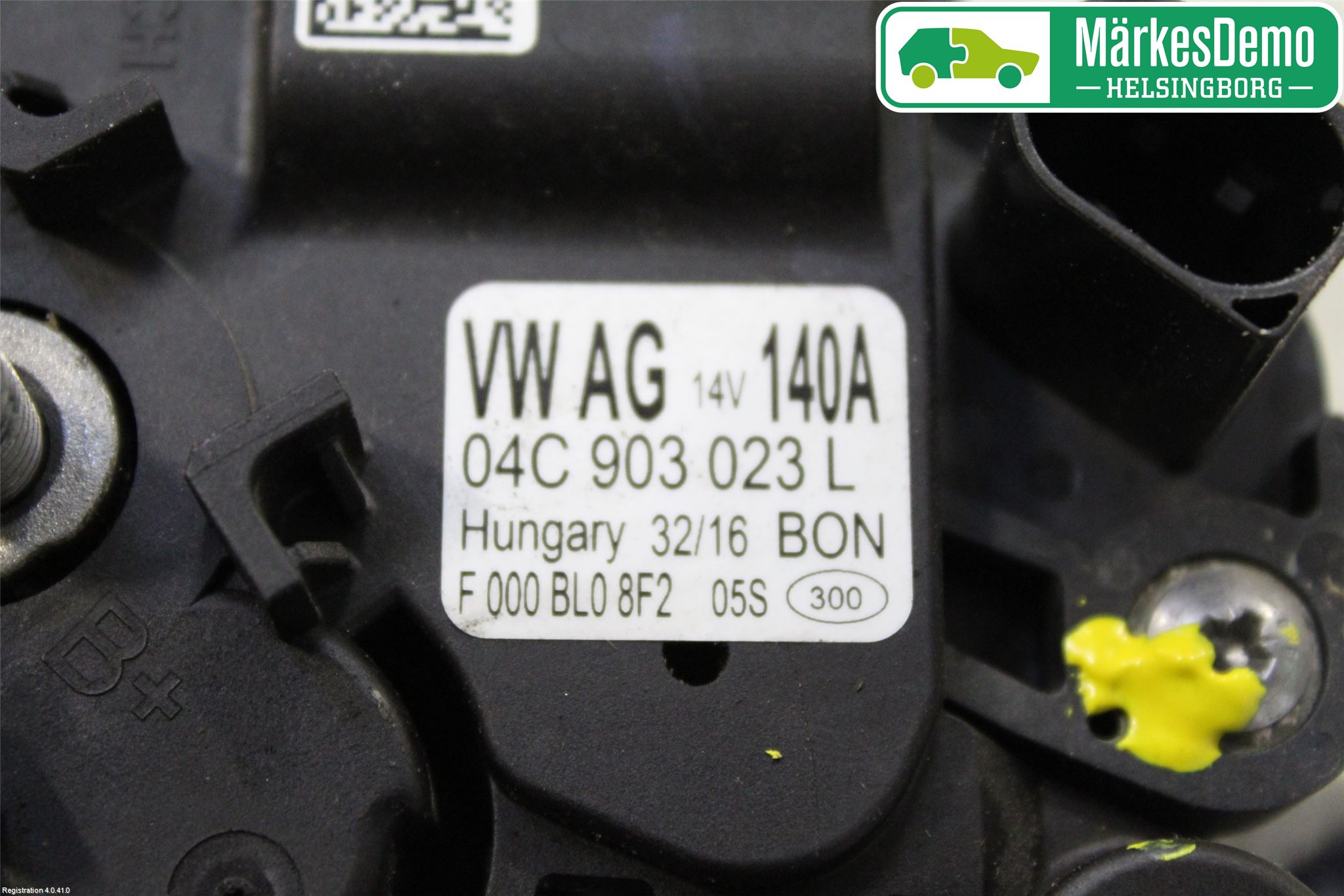 Volkswagen VW CADDY 16-20 Dynamo