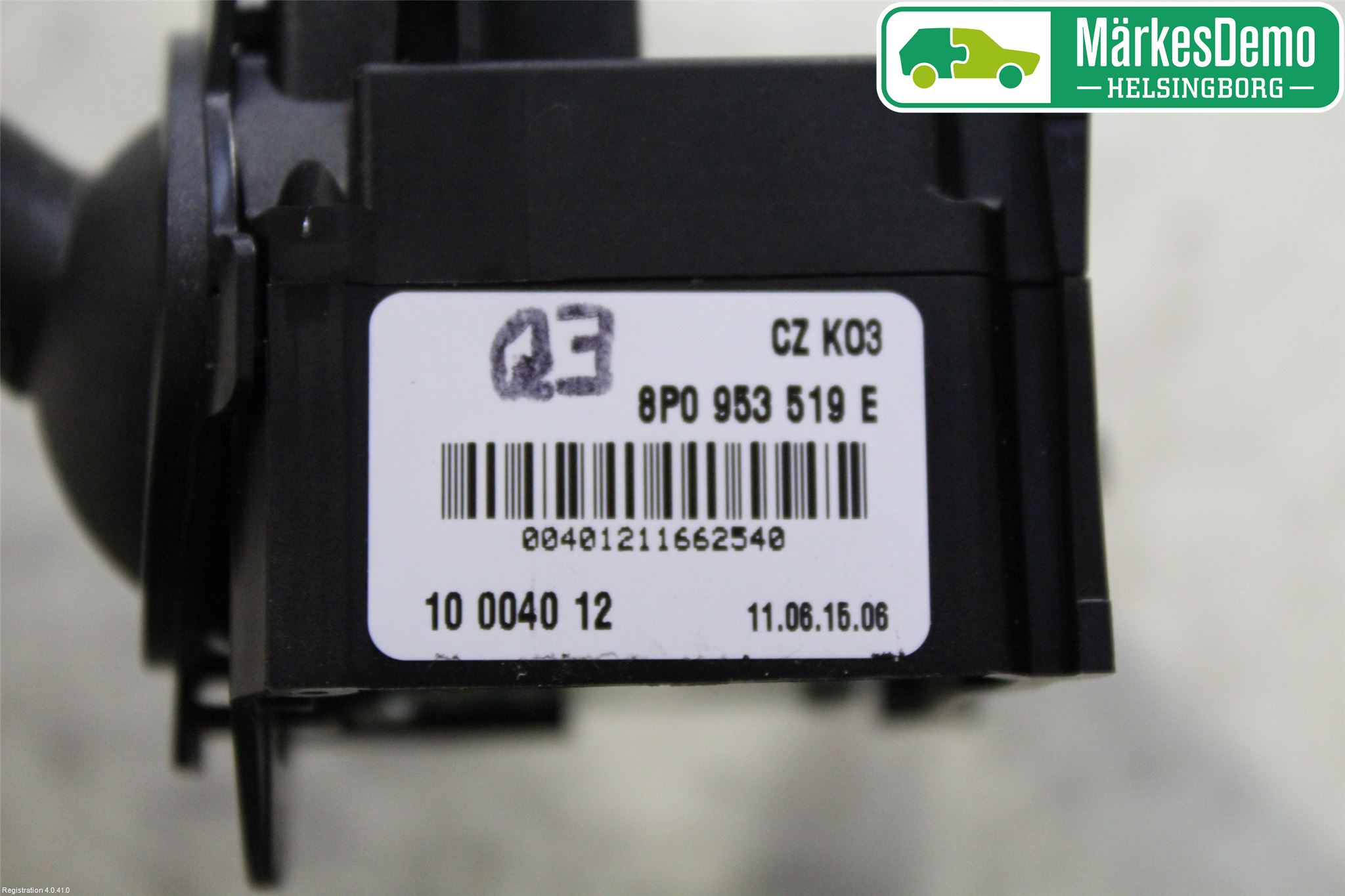 Audi A3/S3 05-13 Bryter Ratt Visker - Spyler
