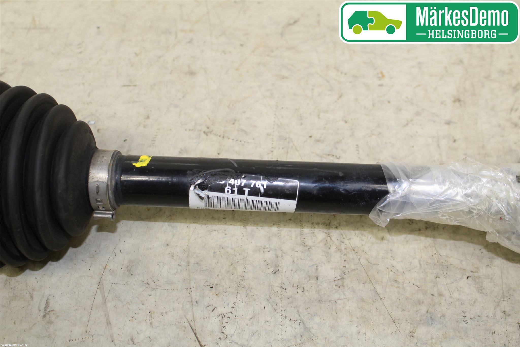 Volkswagen VW POLO 10-17 Drivaksel Foran Kompl Venstre