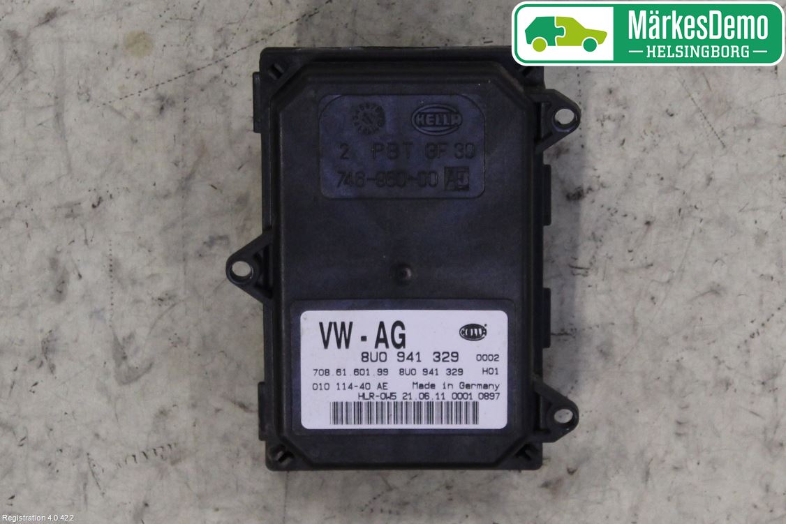 Volkswagen VW TOUAREG 7P 11-18 Styreenhet Xenon