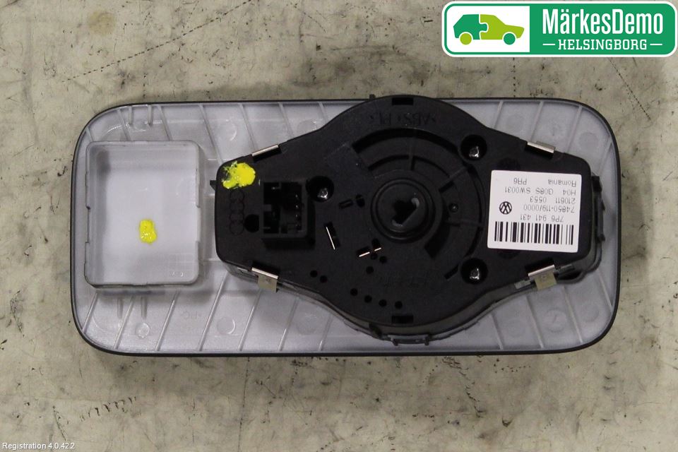 Volkswagen VW TOUAREG 7P 11-18 Bryter Hovedlys